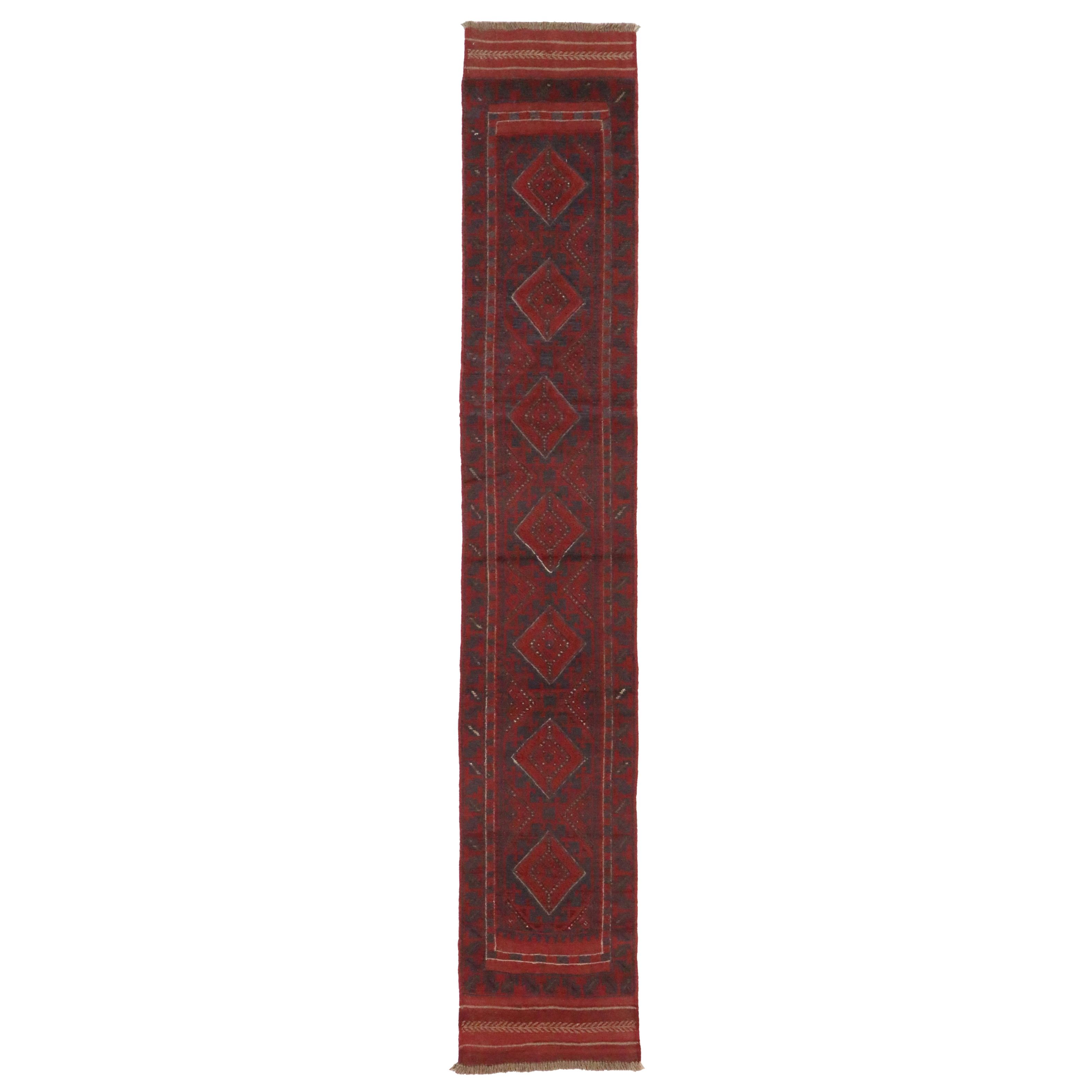 2'1 x 12' Handwoven Afghan Mashwani Carpet Runner
