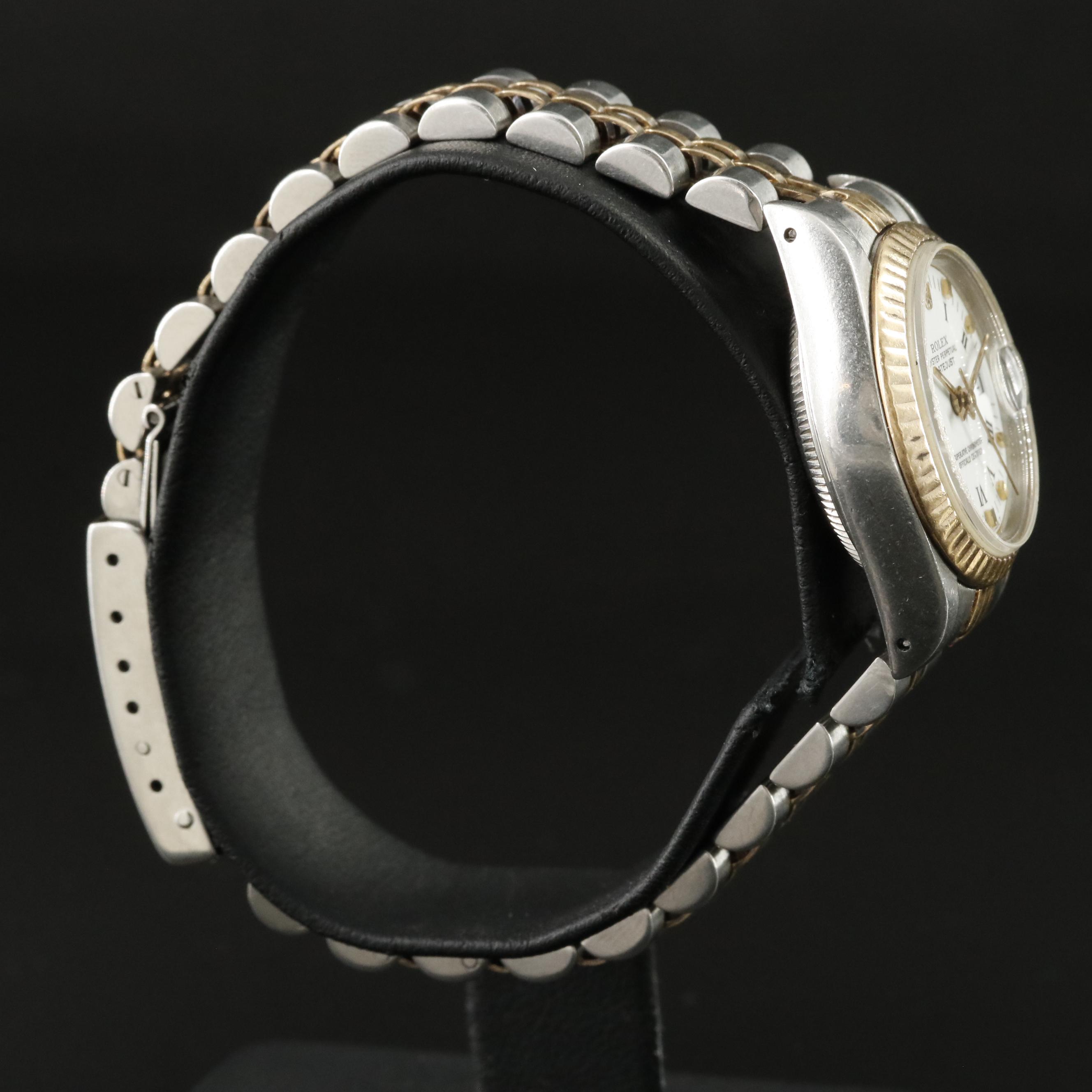 Rolex Datejust 69173 18K & Steel Vintage Watch c.1989