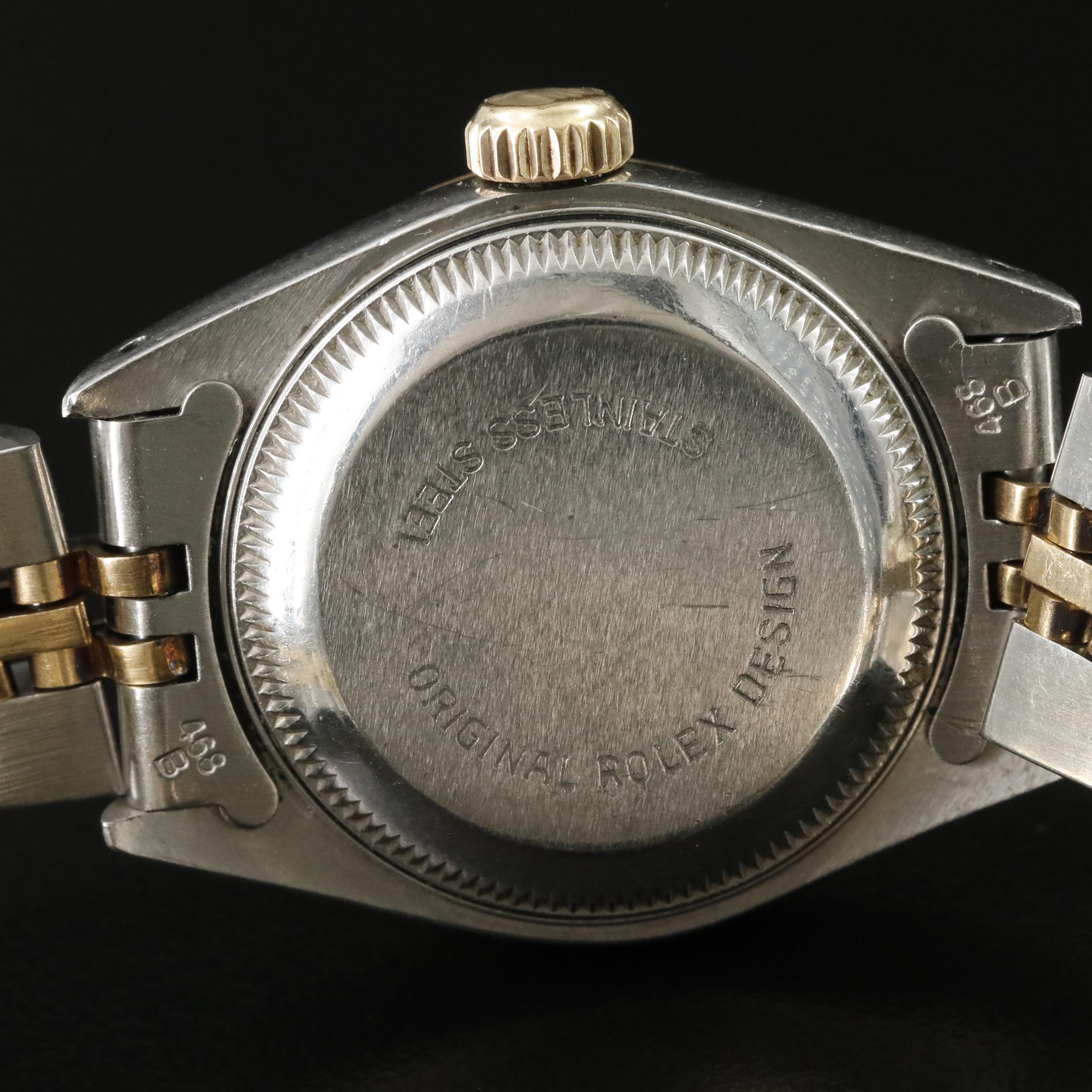 Rolex Datejust 69173 18K & Steel Vintage Watch c.1989