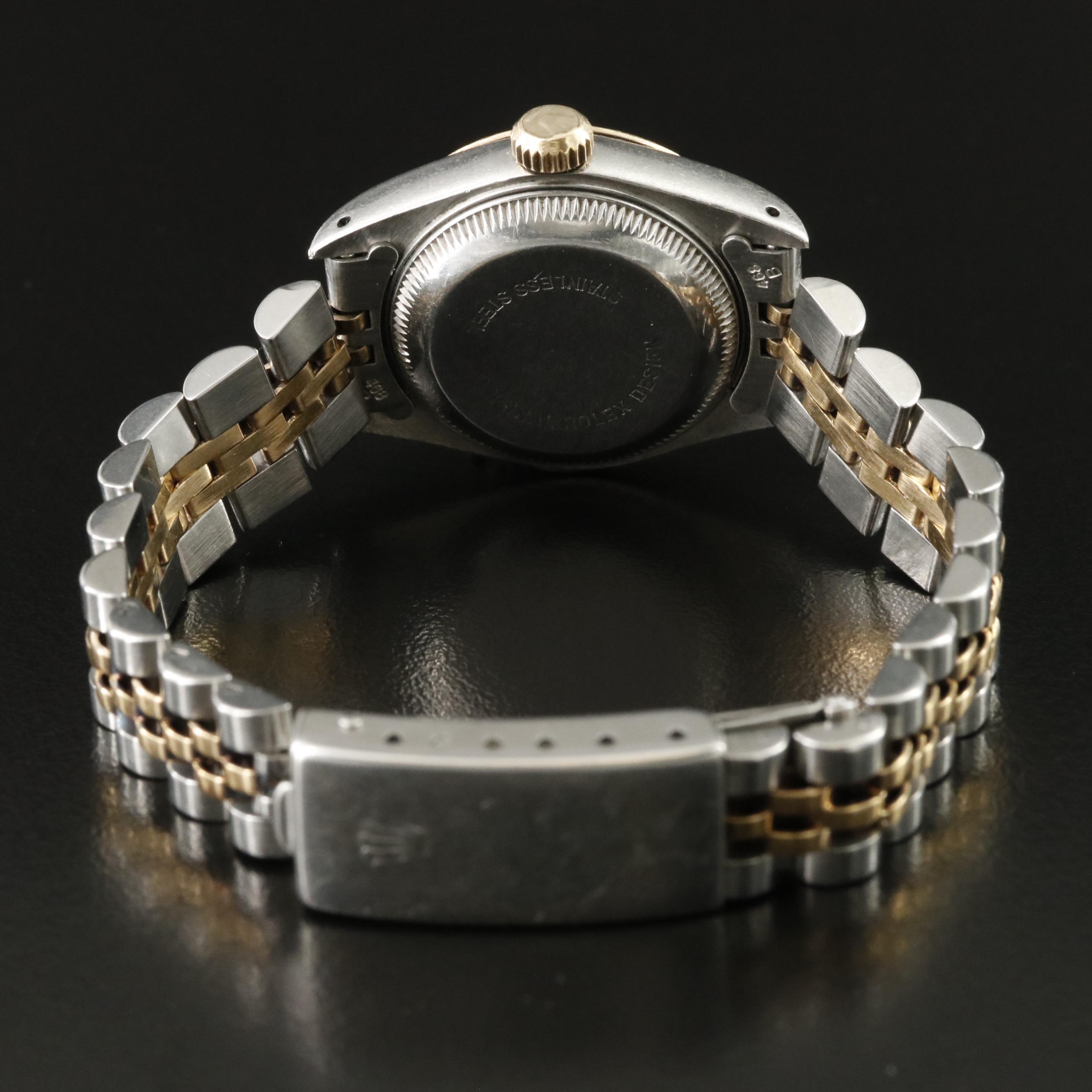 Rolex Datejust 69173 18K & Steel Vintage Watch c.1989