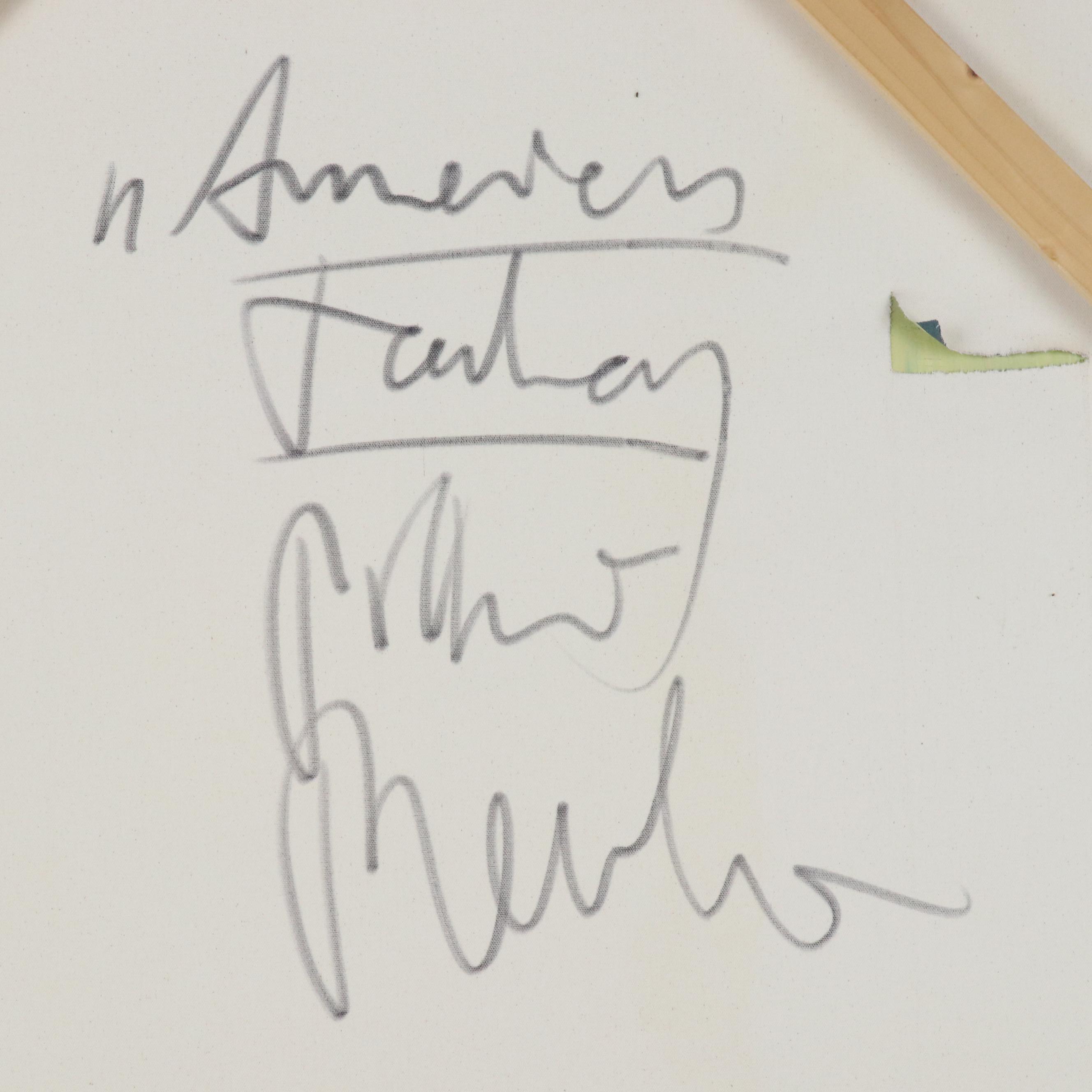 Peter Keil Abstract Figurative Acrylic Painting with Buzz Lightyear