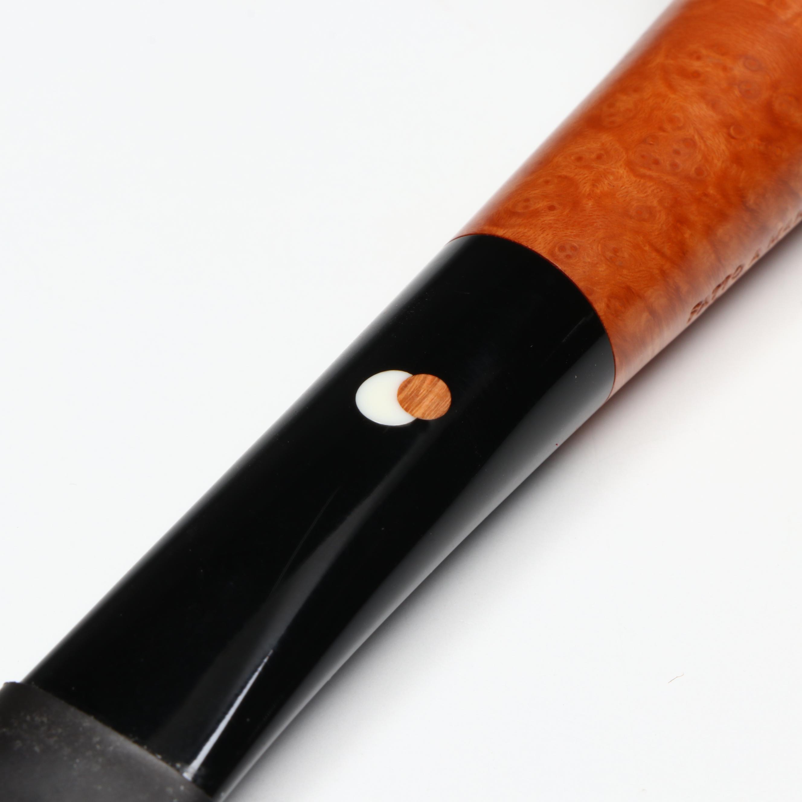 Claudio Cavicchi Italian Briar Wood Bent Dublin Tobacco Pipe