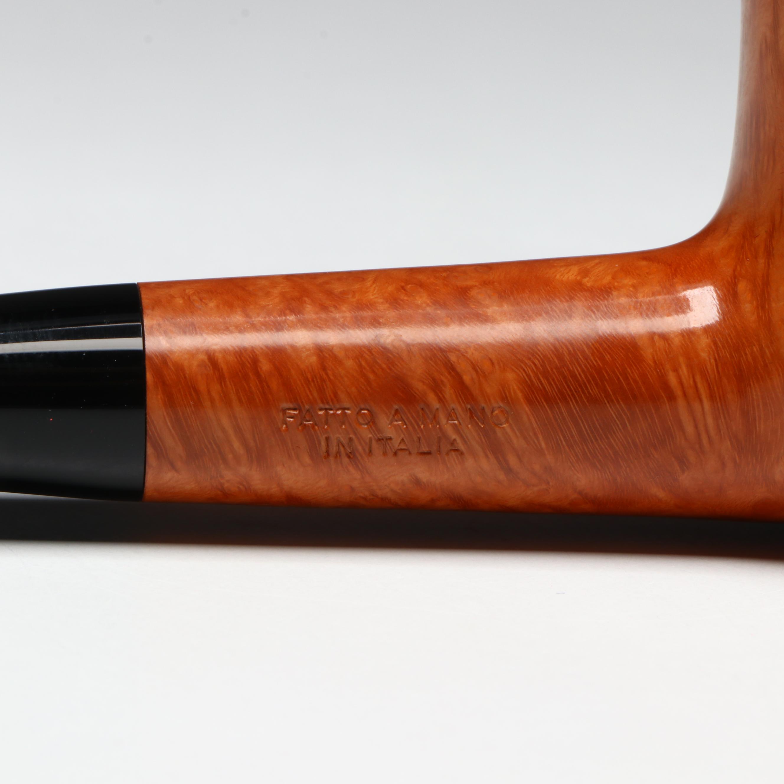 Claudio Cavicchi Italian Briar Wood Bent Dublin Tobacco Pipe