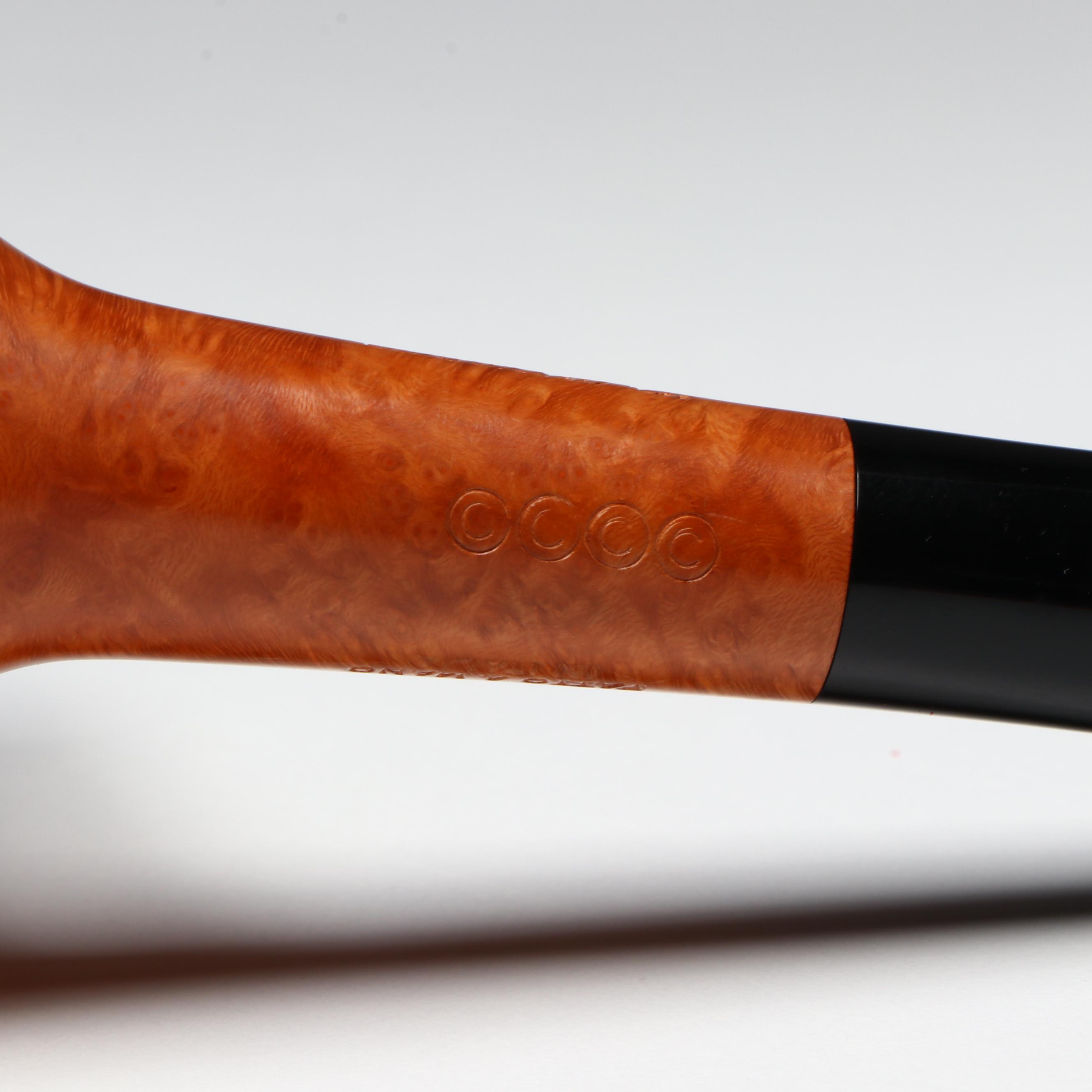 Claudio Cavicchi Italian Briar Wood Bent Dublin Tobacco Pipe
