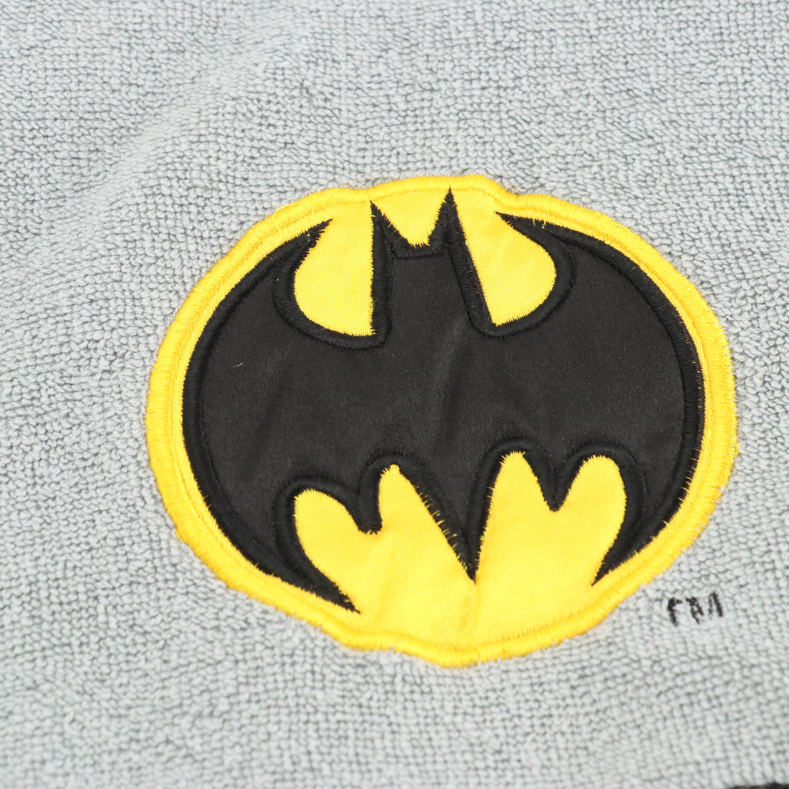 DC Comics Batman Themed Sleepwear, Hats, Bath Linens, Placemats, and Décor