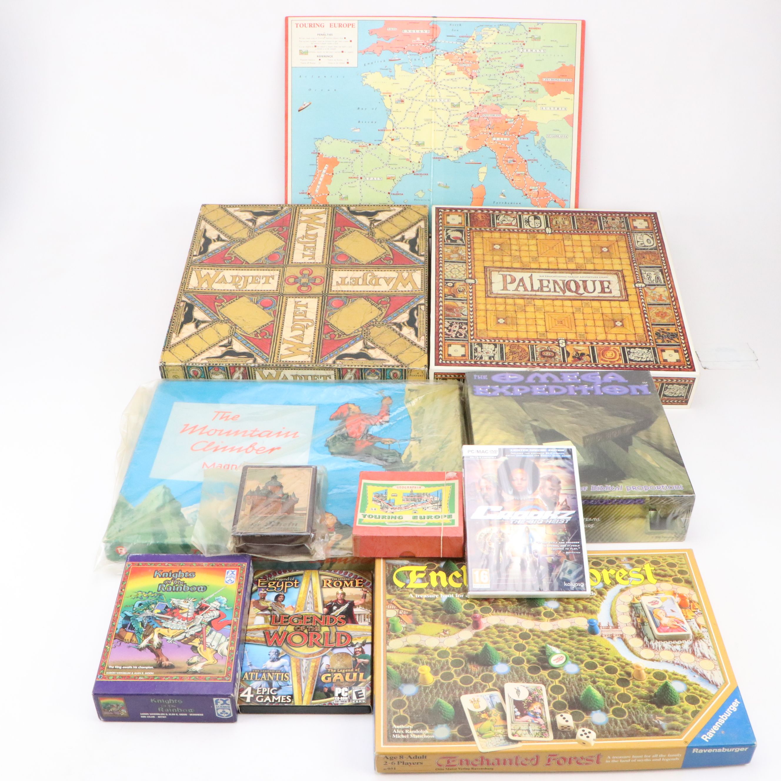 "Palenque", "Wadjet", "The Mountain Climber", and More Board Games