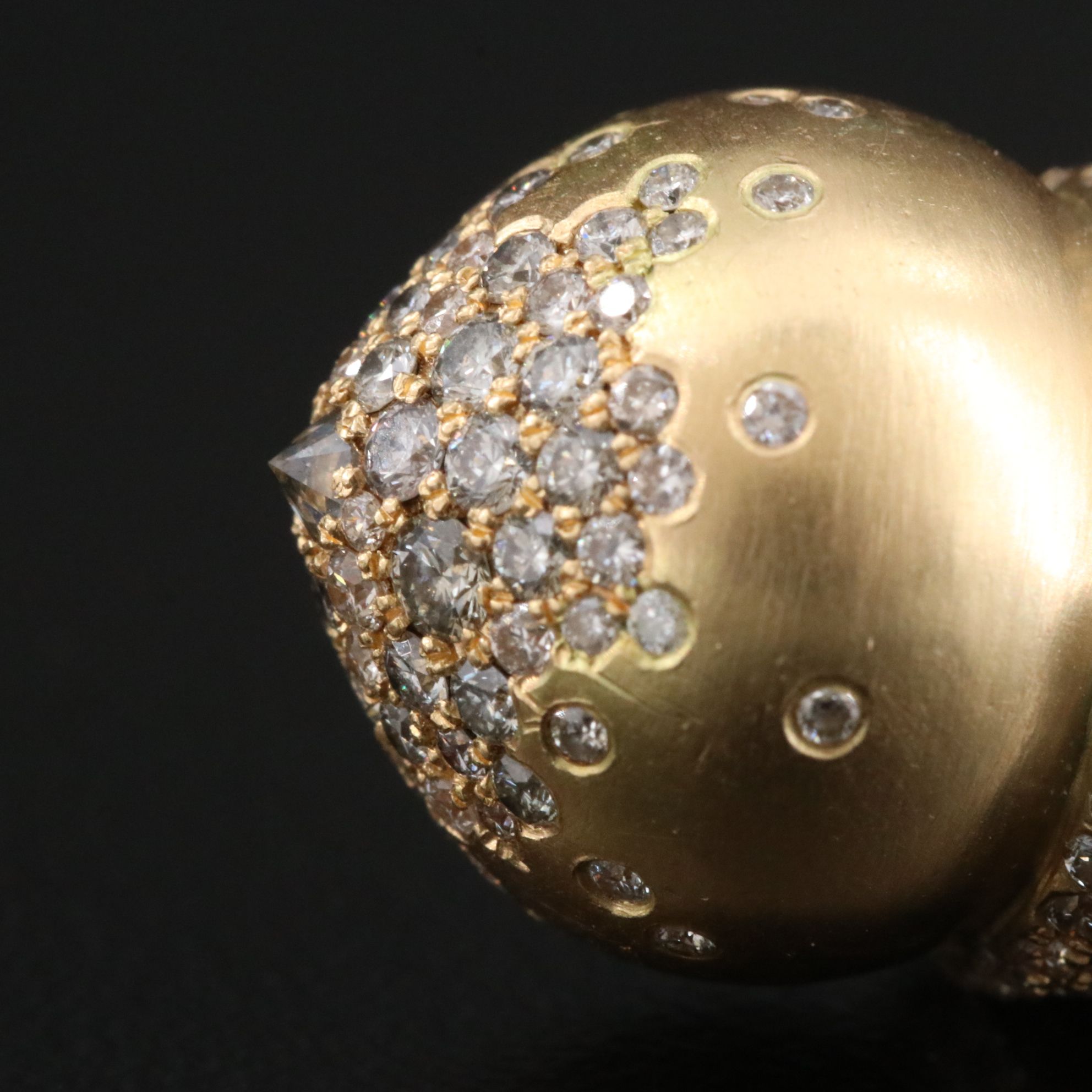 Nada Ghazel 18K 2.10 CTW Diamond The Dome Power Ring