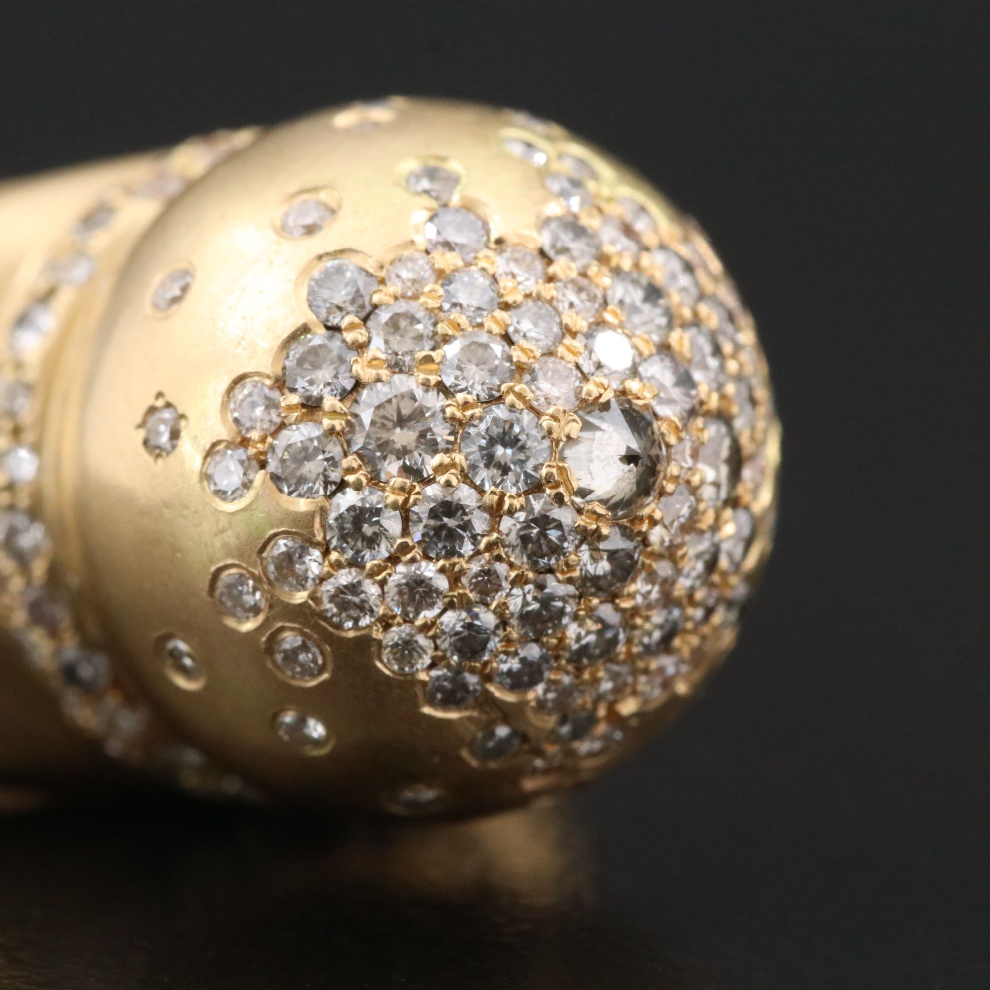 Nada Ghazel 18K 2.10 CTW Diamond The Dome Power Ring