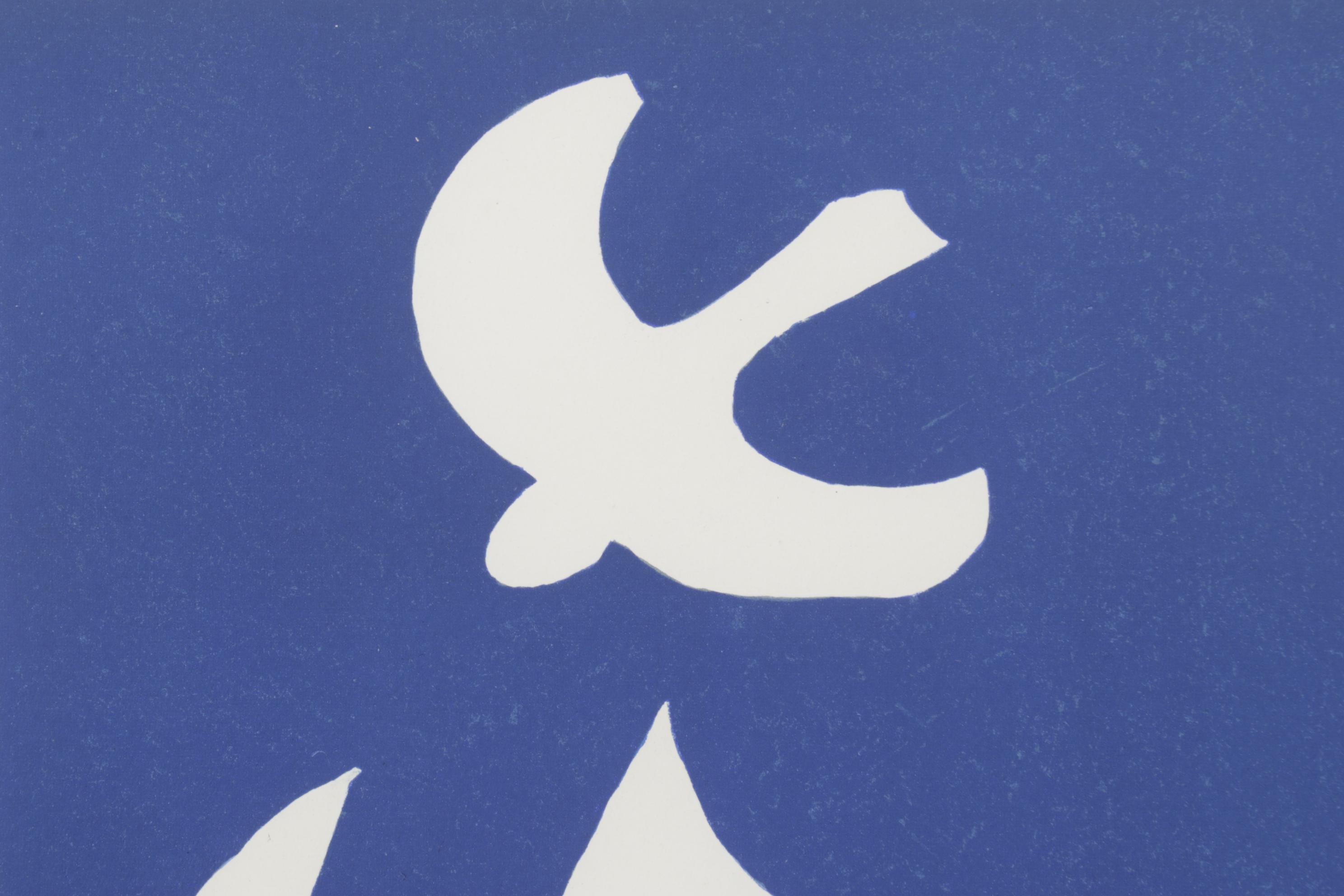 Georges Braque Lithograph for "Verve", 1955