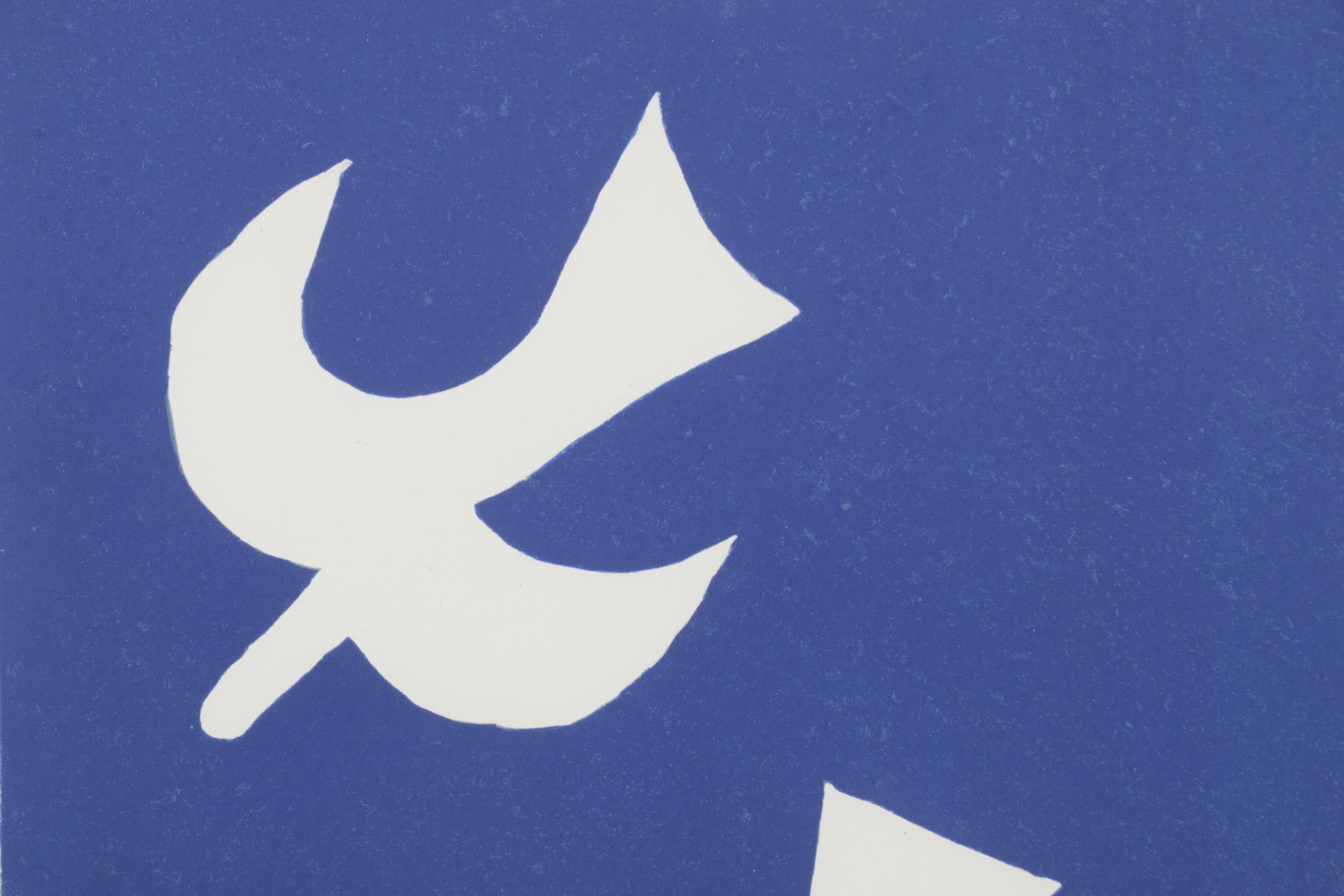 Georges Braque Lithograph for "Verve", 1955