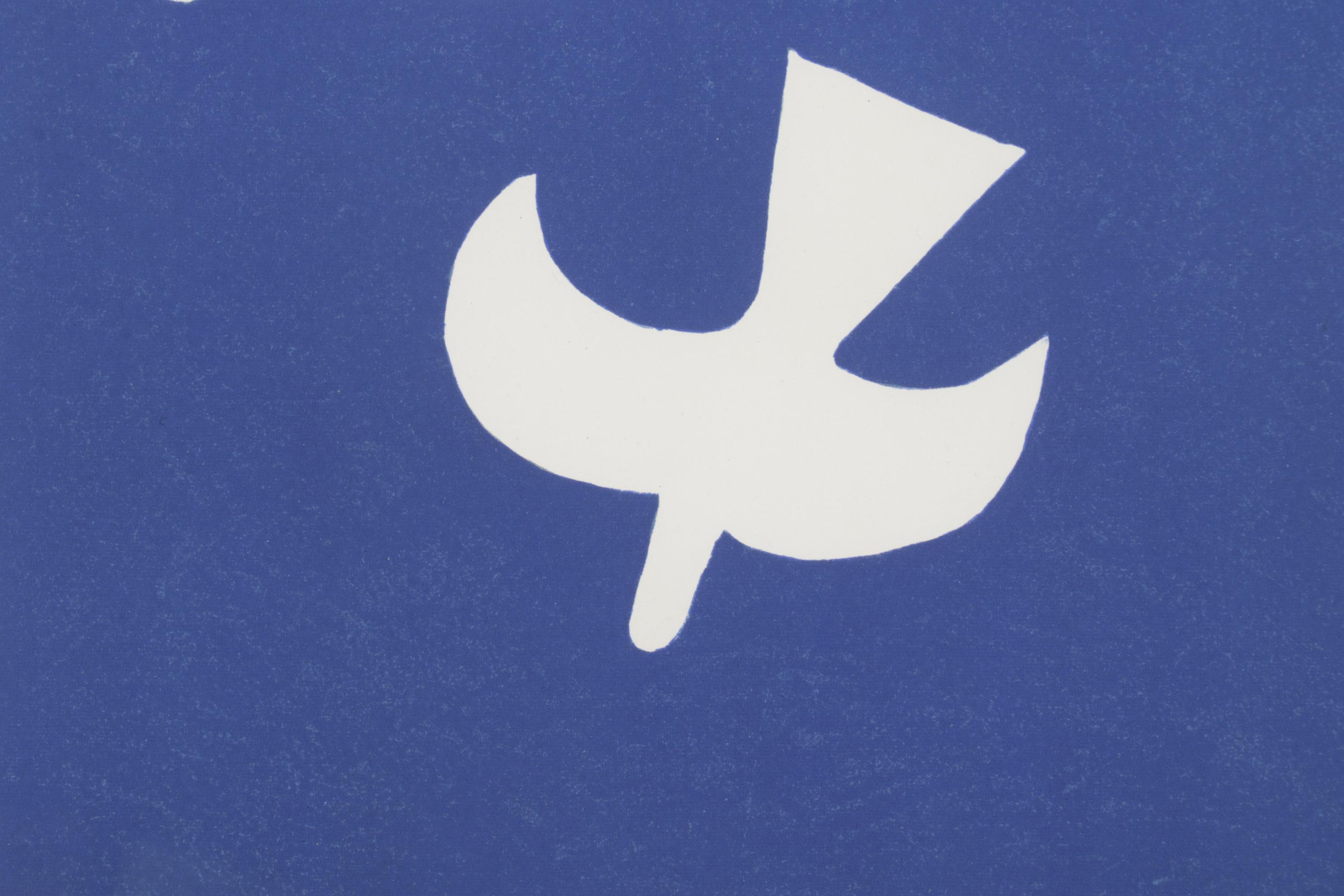 Georges Braque Lithograph for "Verve", 1955