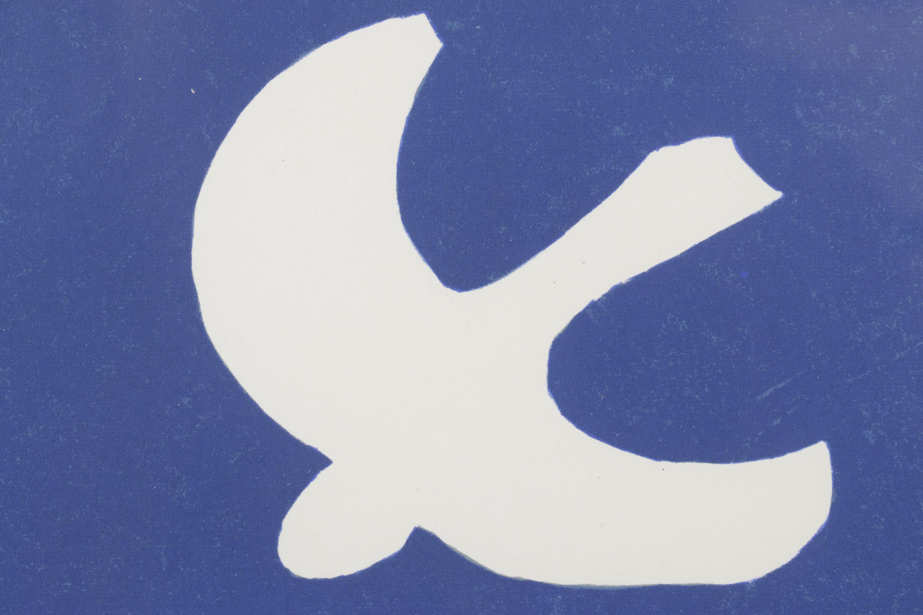 Georges Braque Lithograph for "Verve", 1955