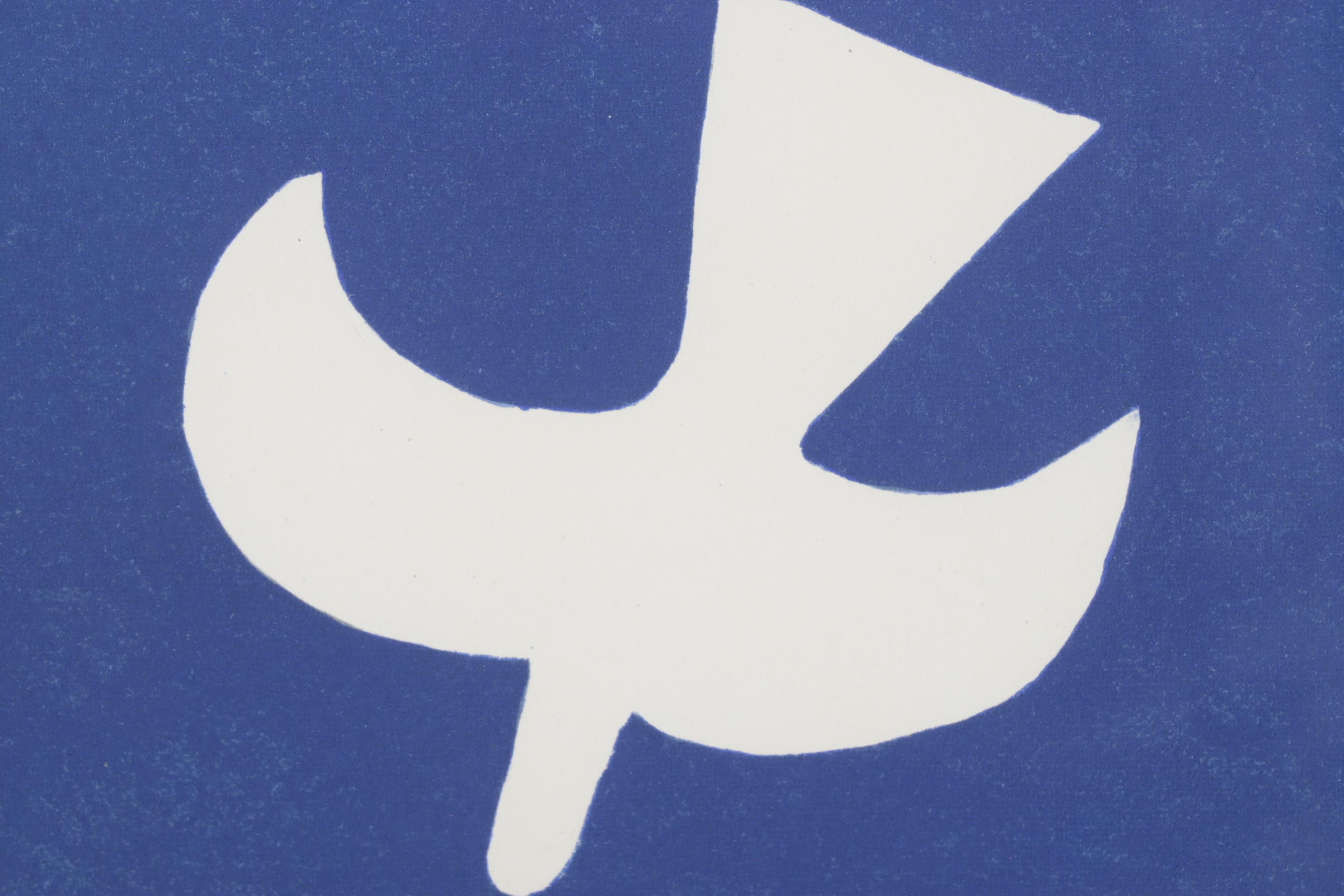 Georges Braque Lithograph for "Verve", 1955