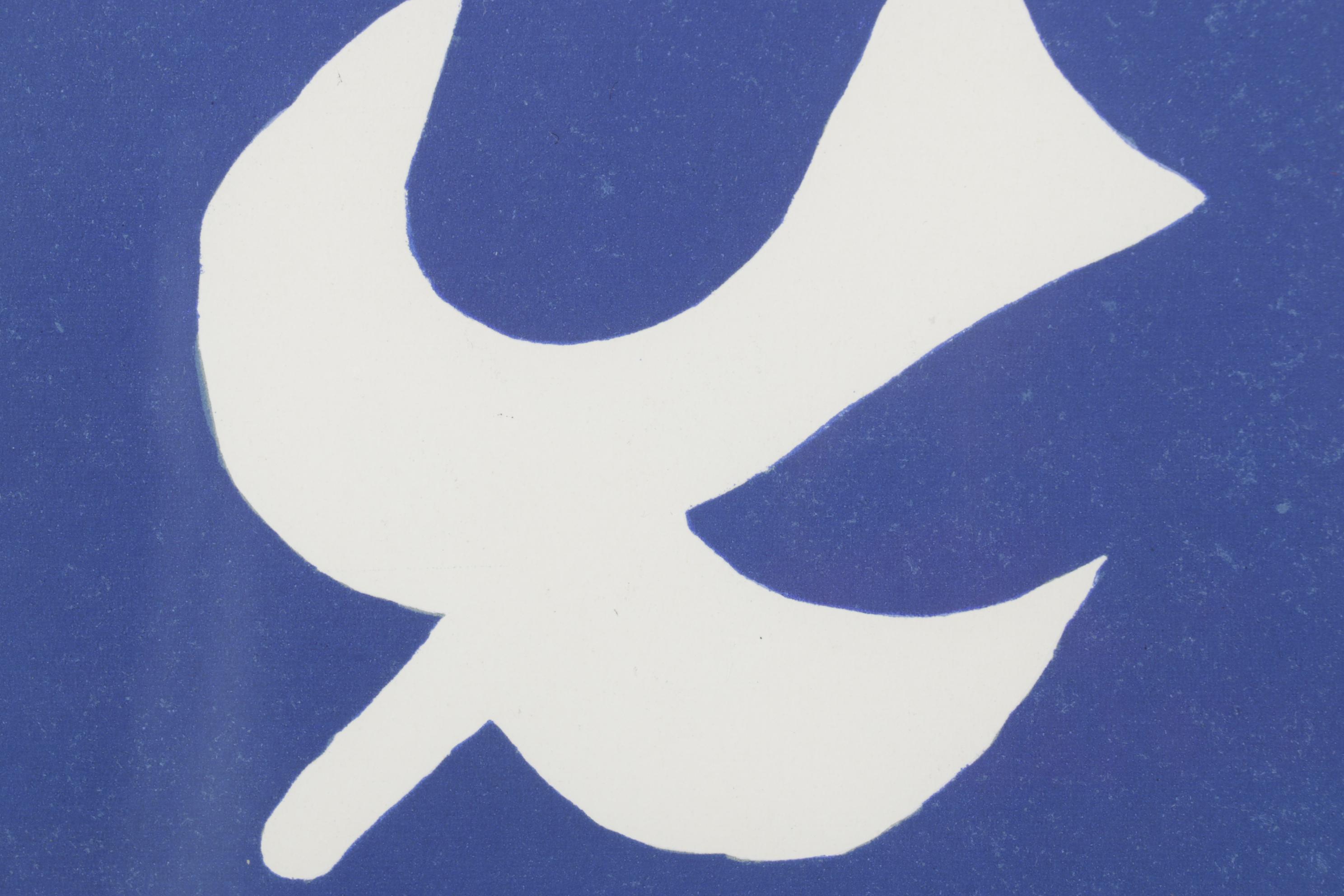 Georges Braque Lithograph for "Verve", 1955