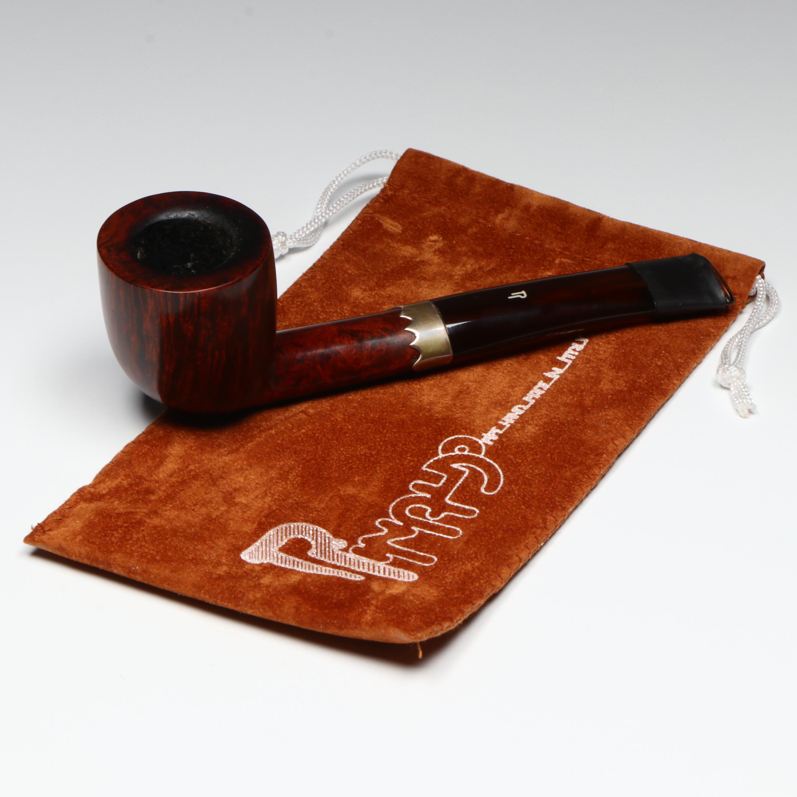 Rinaldo "Triade" YYY Briar Wood Billiard Tobacco Pipe