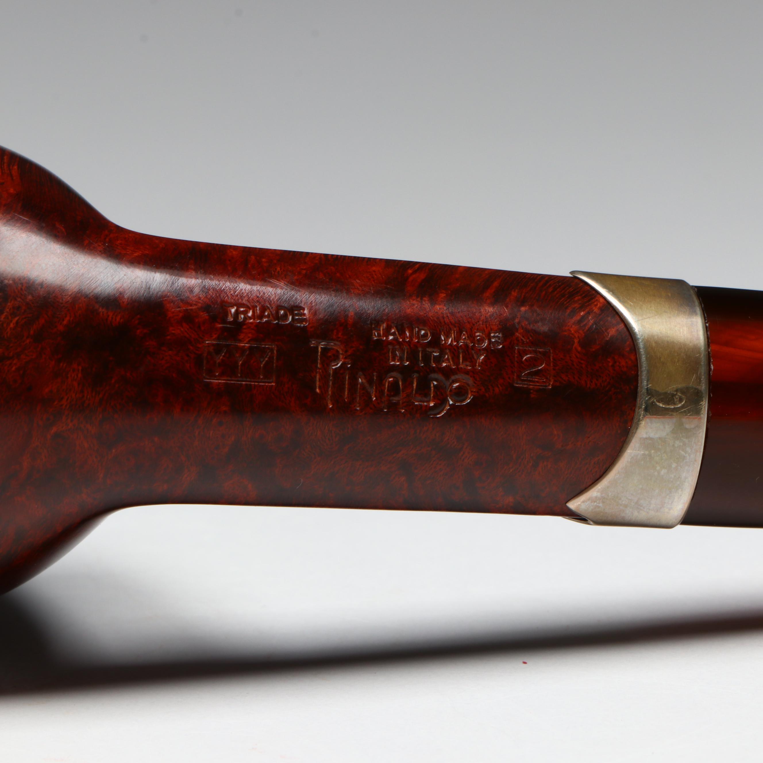 Rinaldo "Triade" YYY Briar Wood Billiard Tobacco Pipe