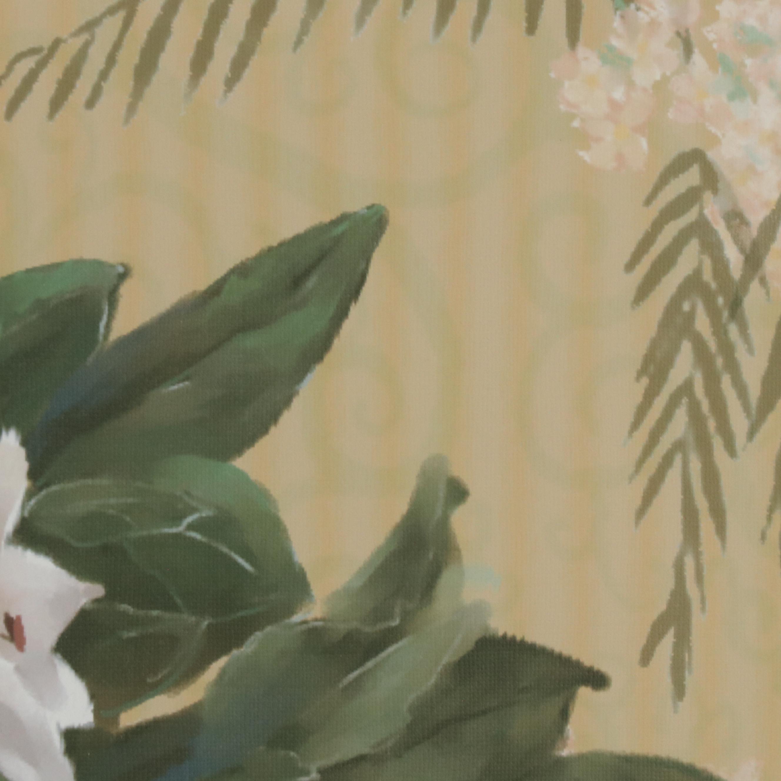 Kathy Haines Dench Large-Scale Offset Lithograph "Angel Trumpets II," 1998