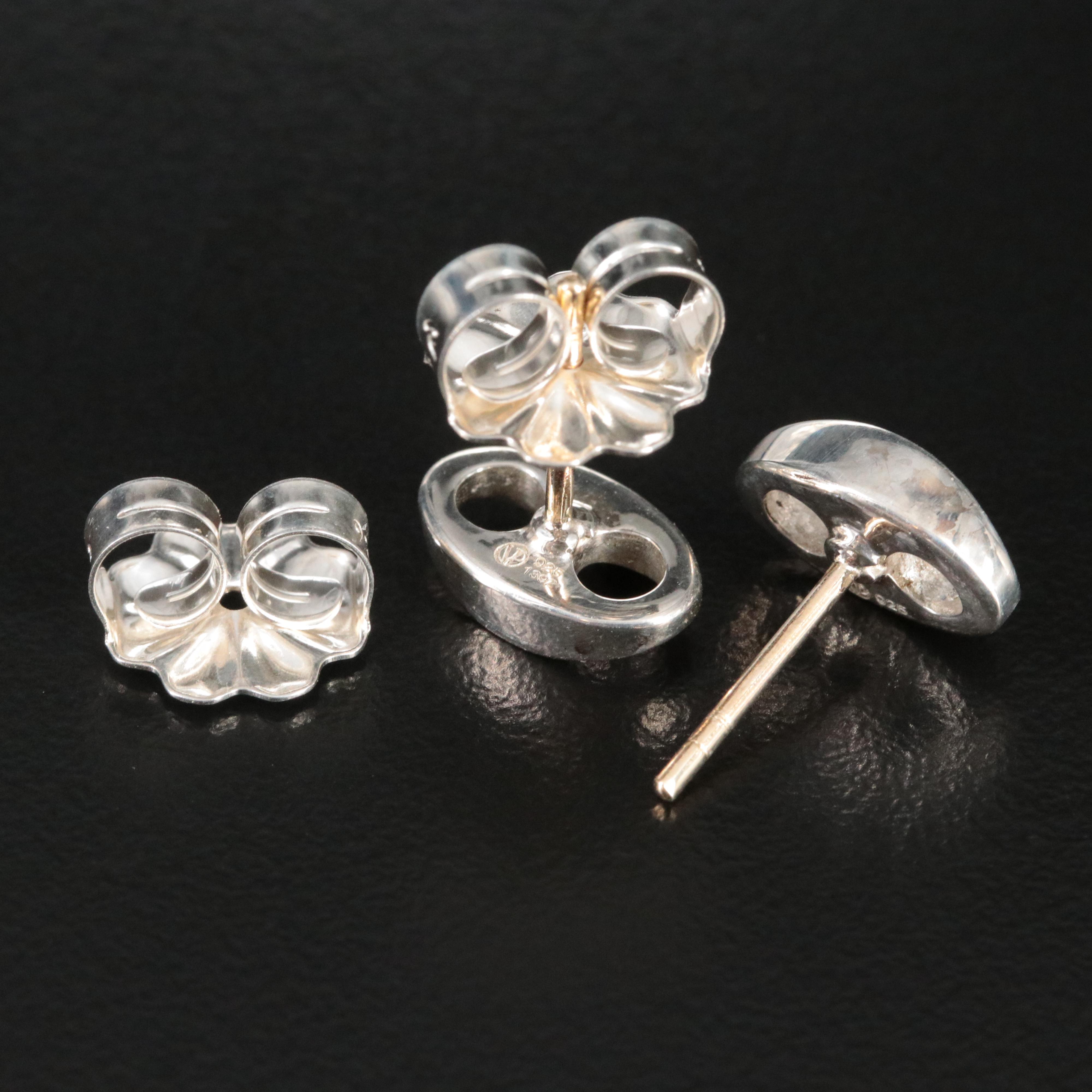 Sterling Mariner Link Earrings