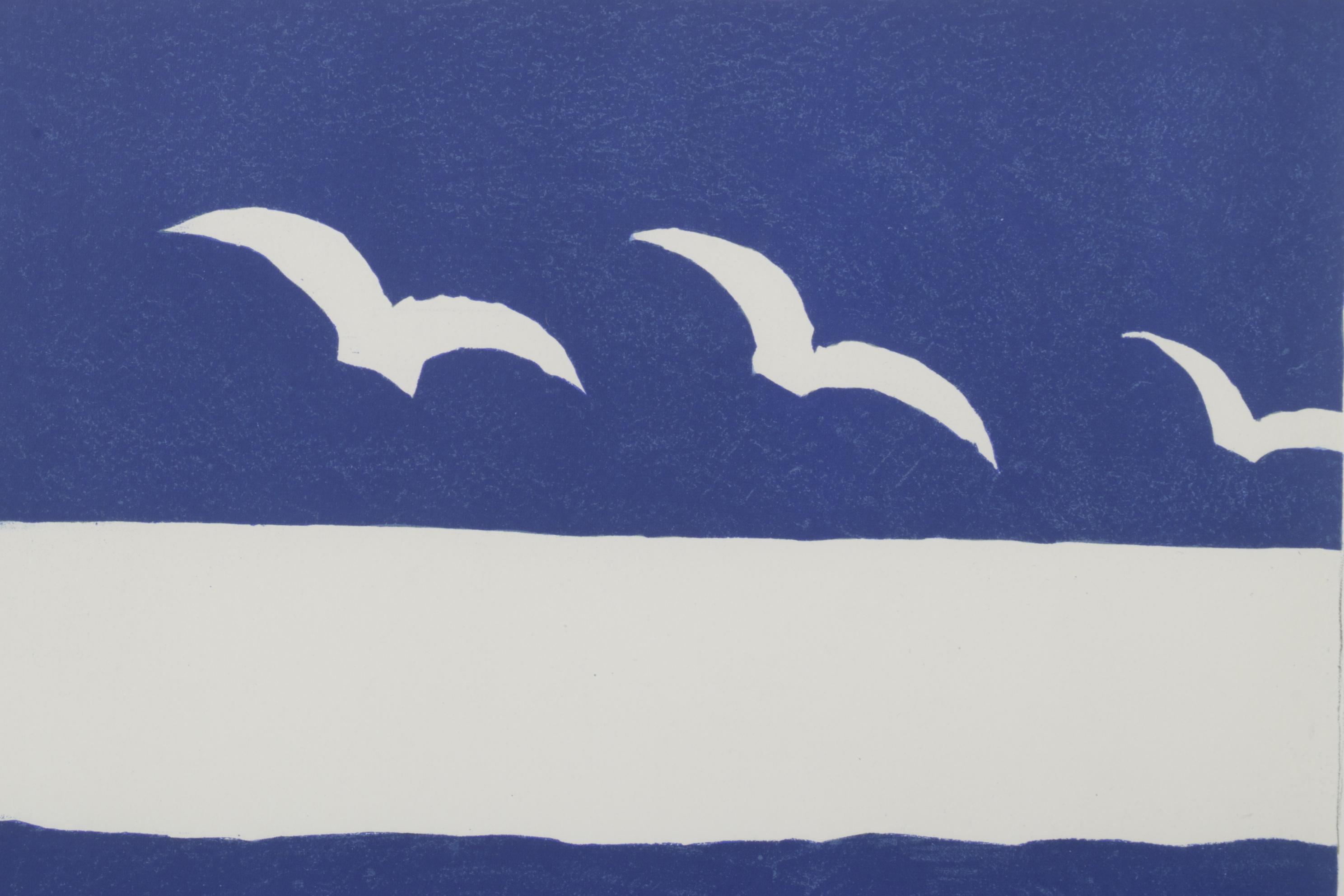 Georges Braque Lithograph for "Verve", 1955