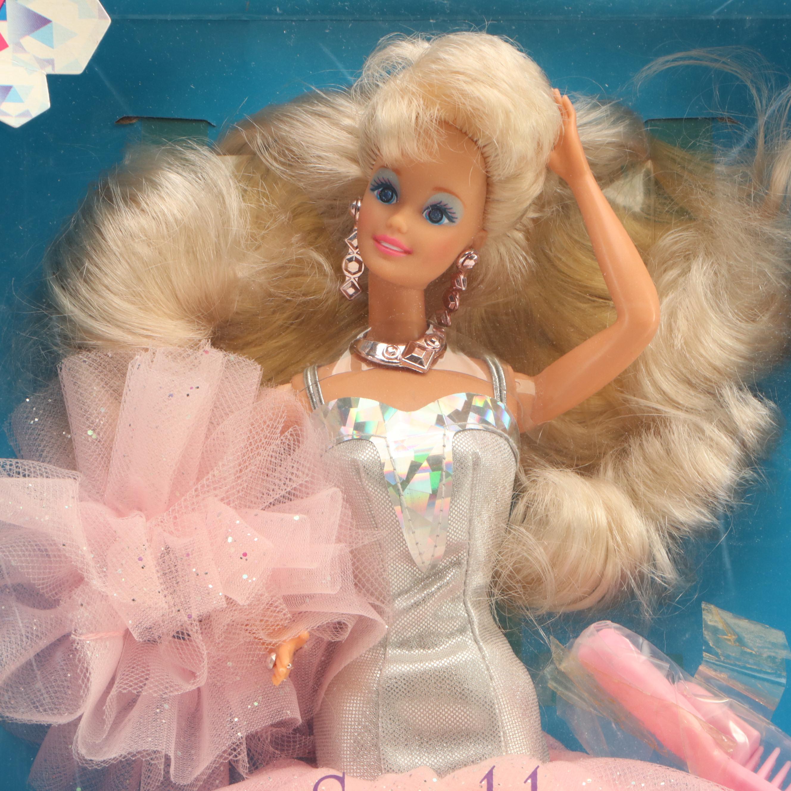 Mattel "Sparkle Eyes," "Super Star," and "40th Anniversary" Barbie Dolls