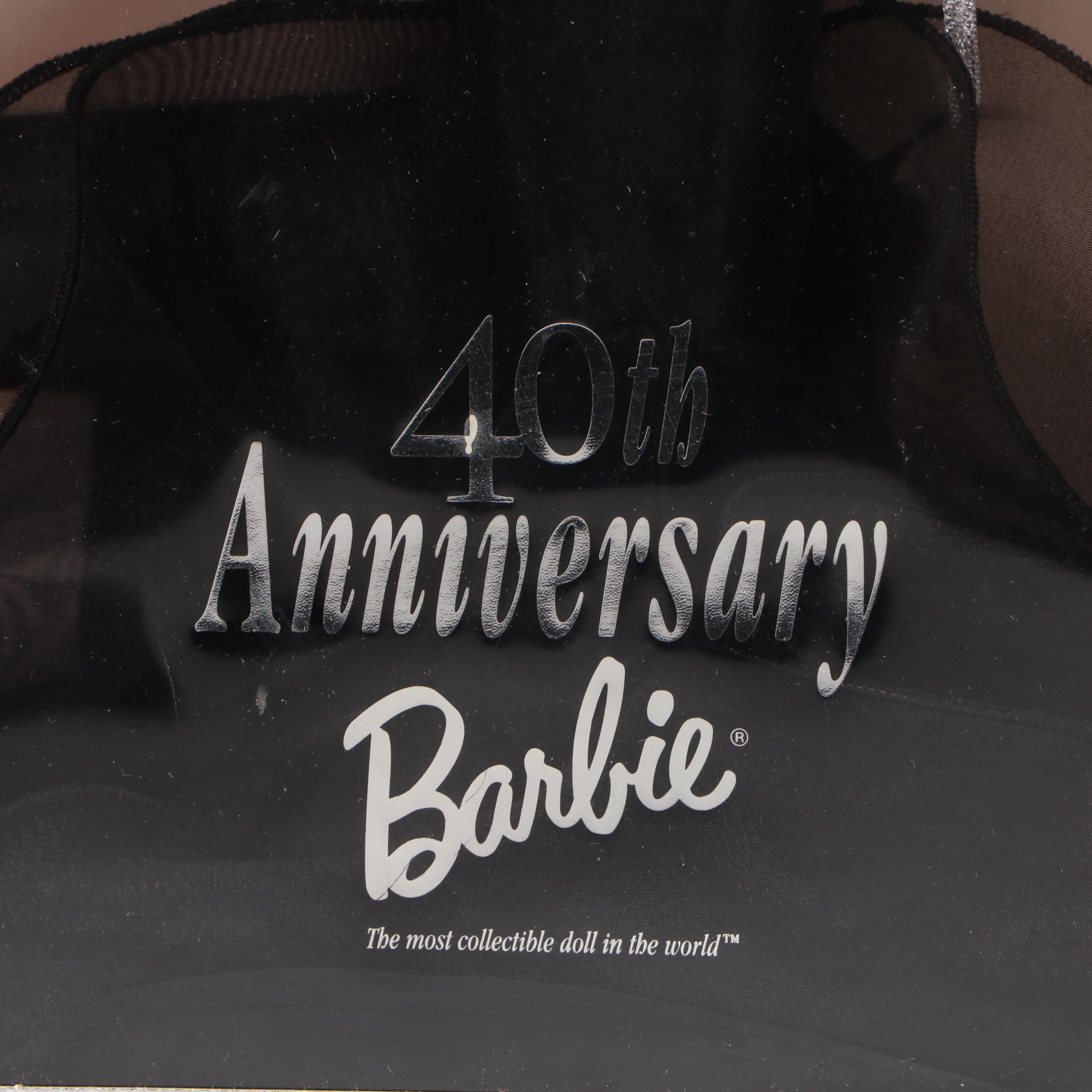 Mattel "Sparkle Eyes," "Super Star," and "40th Anniversary" Barbie Dolls