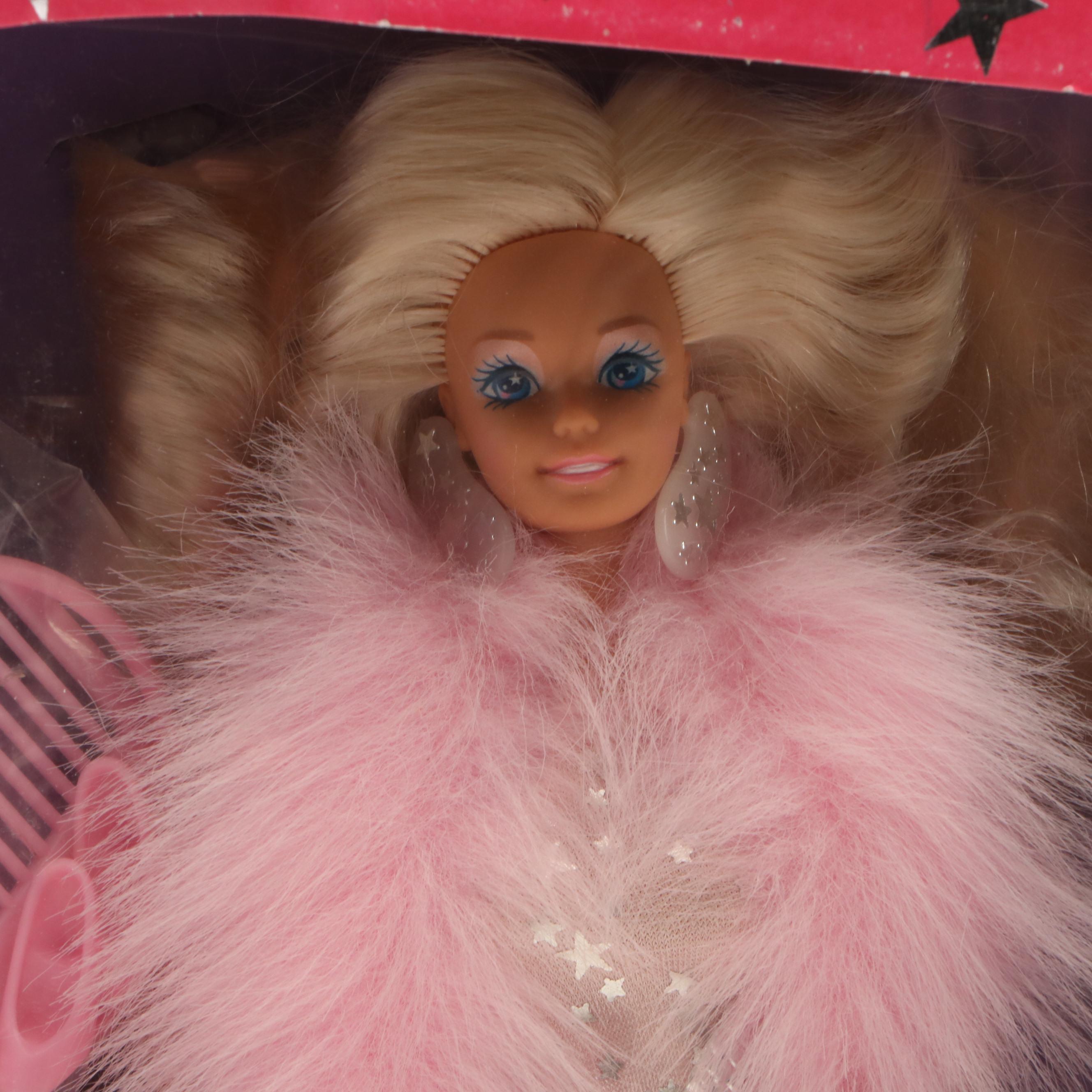 Mattel "Sparkle Eyes," "Super Star," and "40th Anniversary" Barbie Dolls