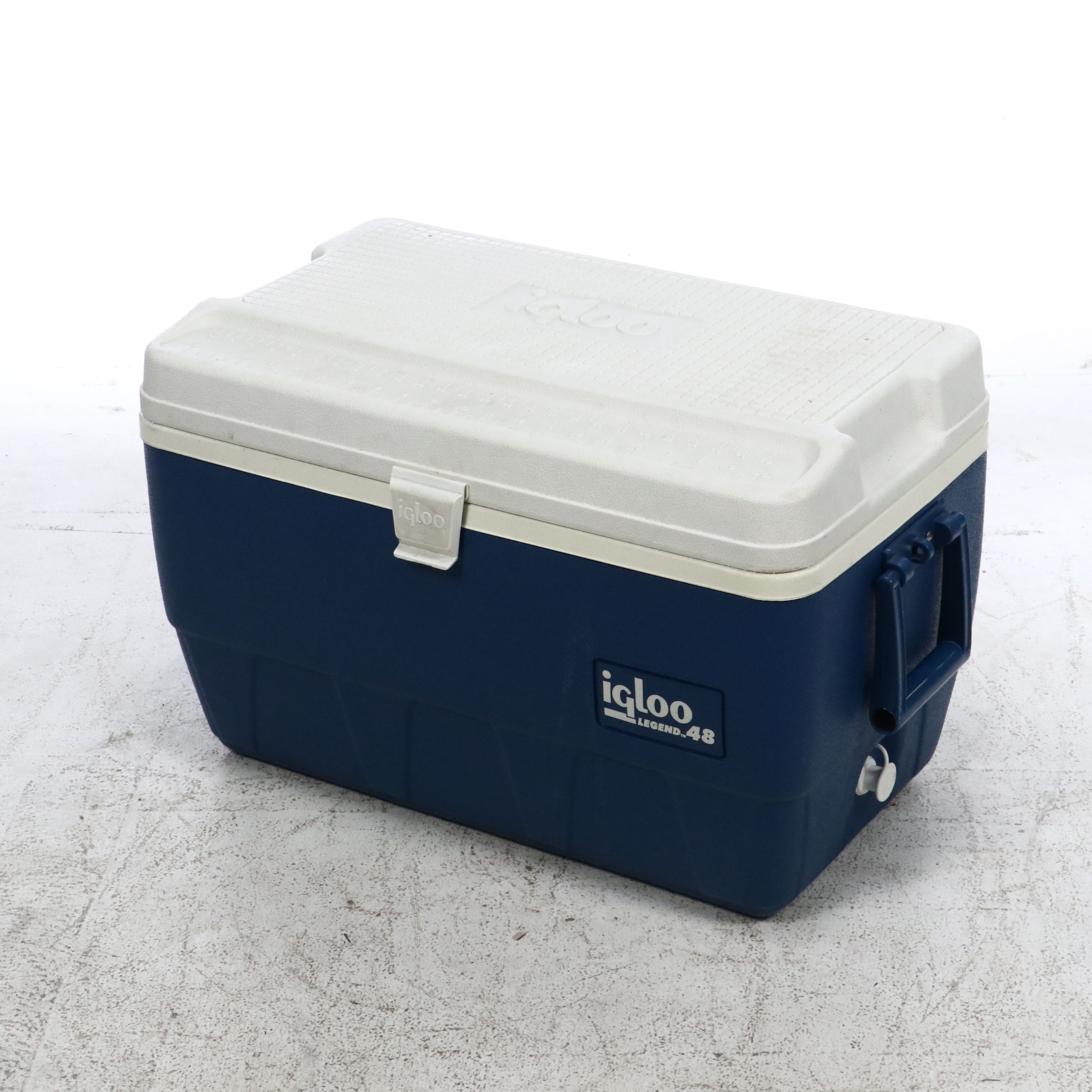 Coleman and Igloo Coolers with Rayovac Fluorescent Lantern