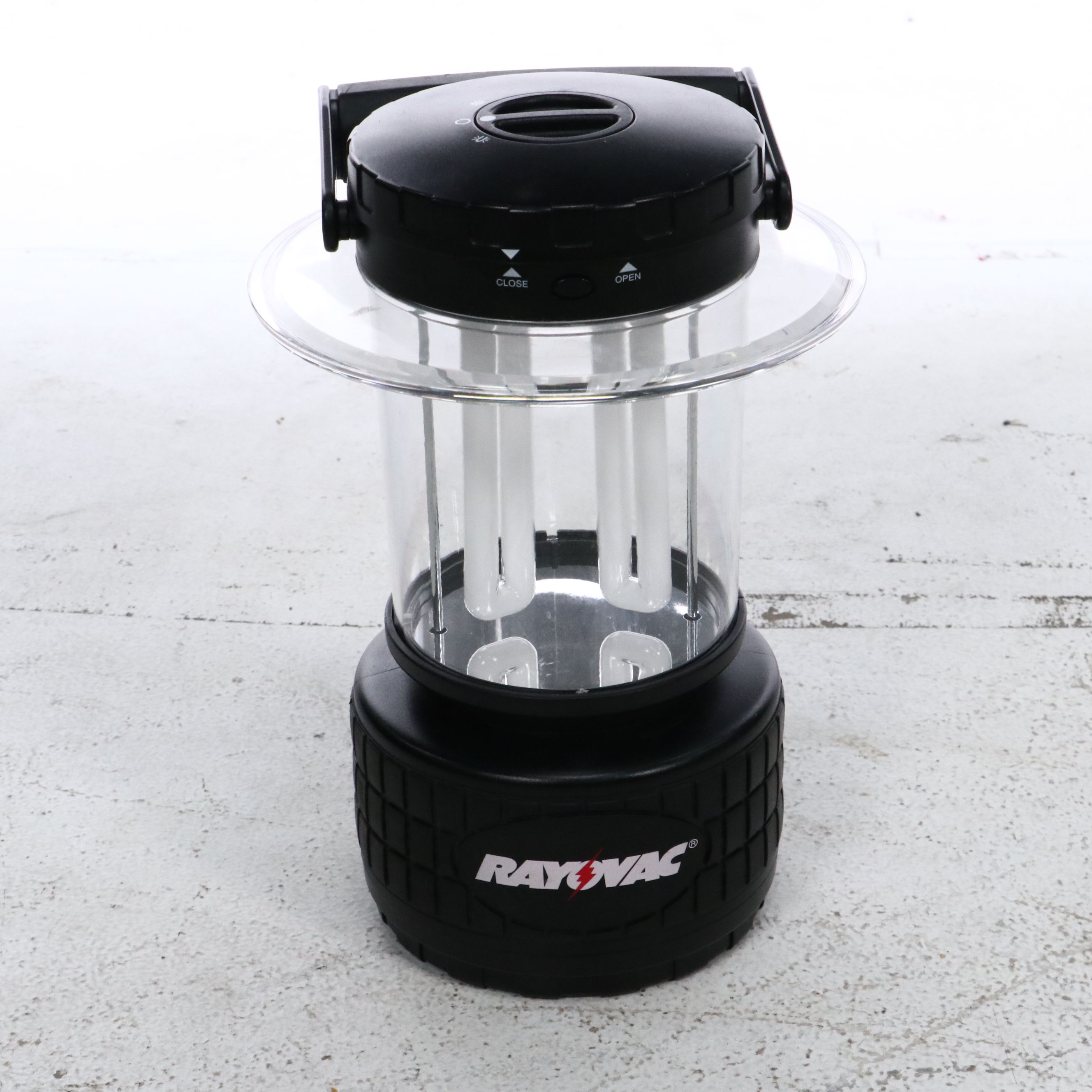 Coleman and Igloo Coolers with Rayovac Fluorescent Lantern