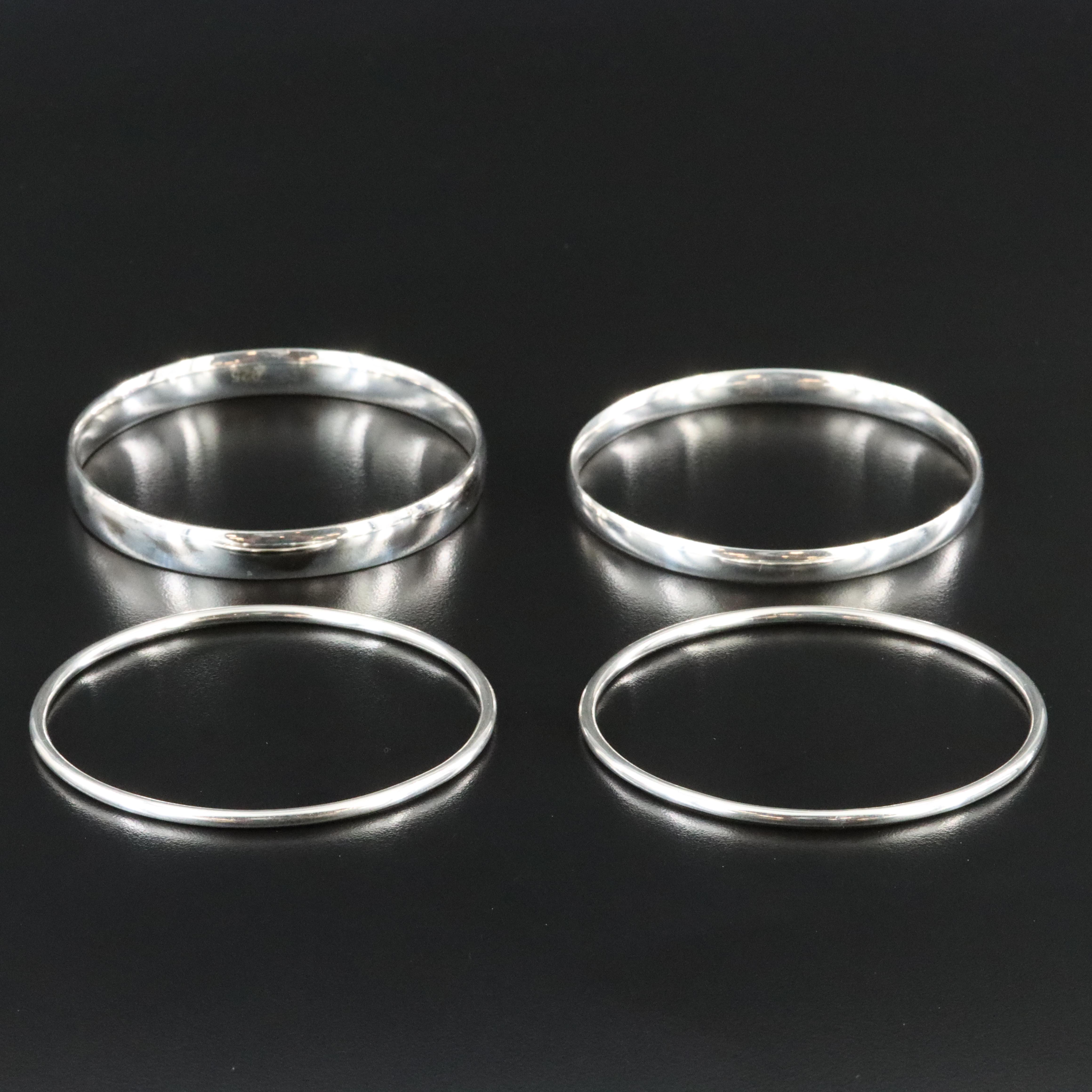 Sterling Bangle Collection