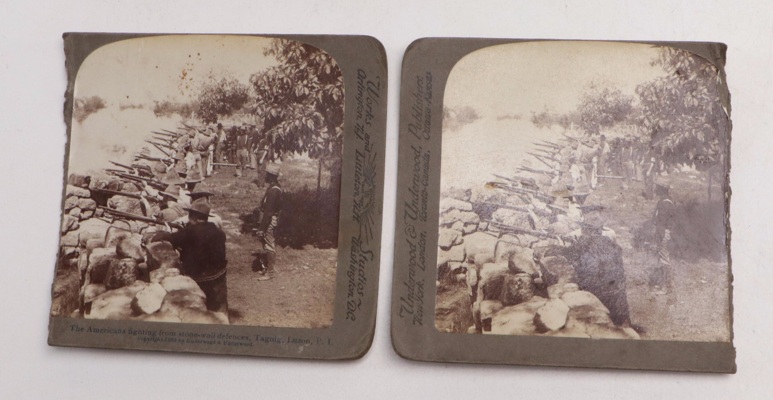 Sun Sculpture and Other Stereoscope View Cards, Late 19th to Early 20th Century