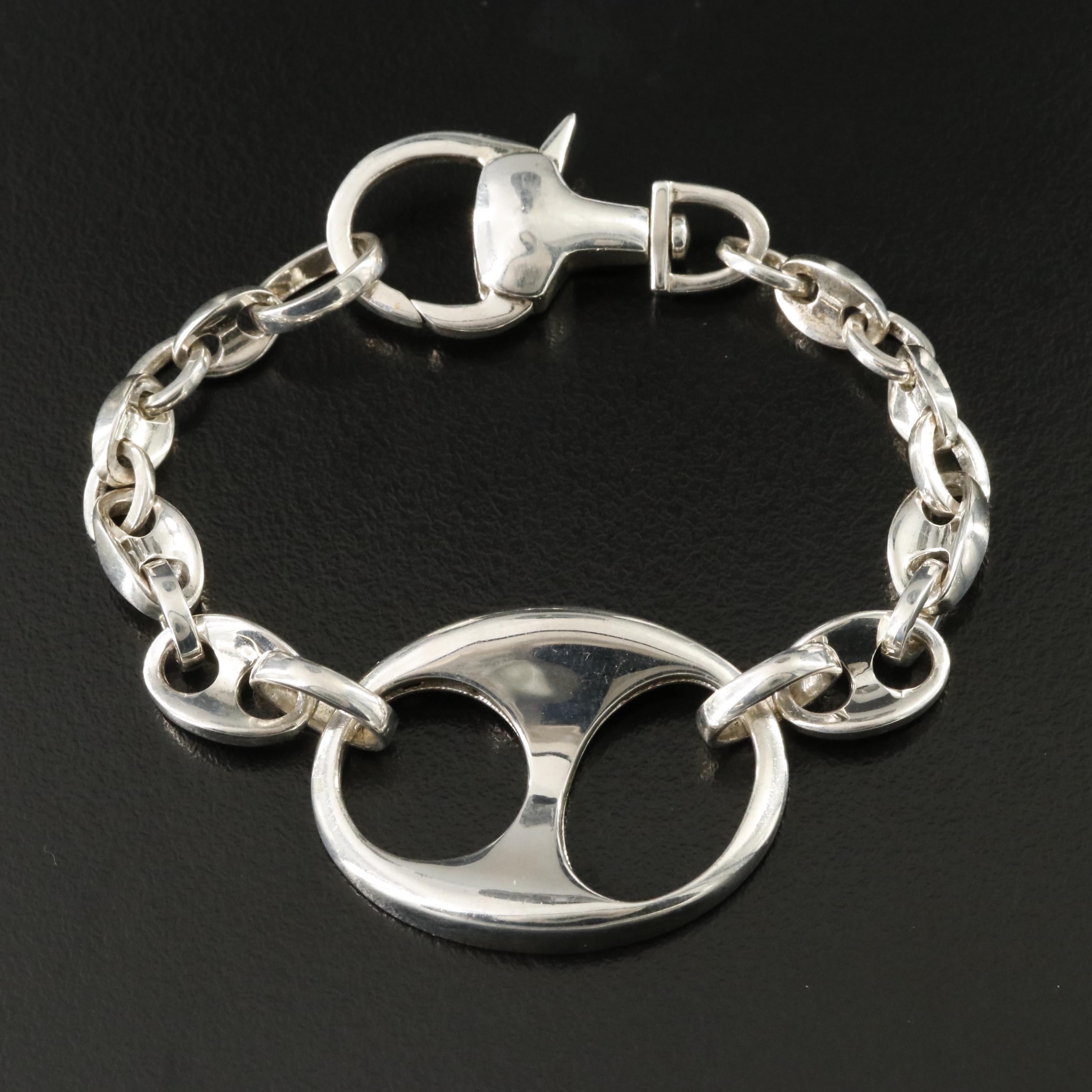 Sterling Mariner Link Bracelet
