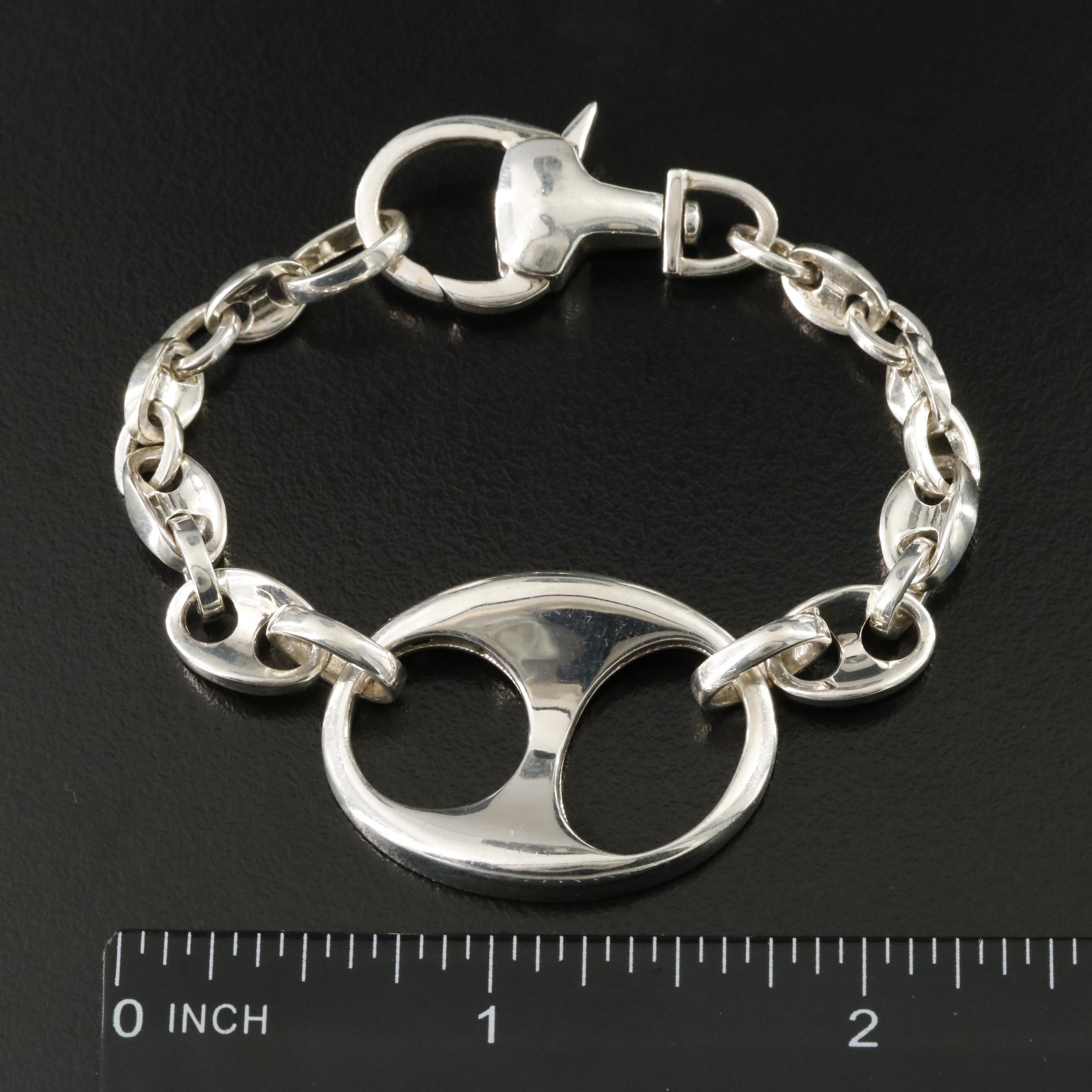 Sterling Mariner Link Bracelet