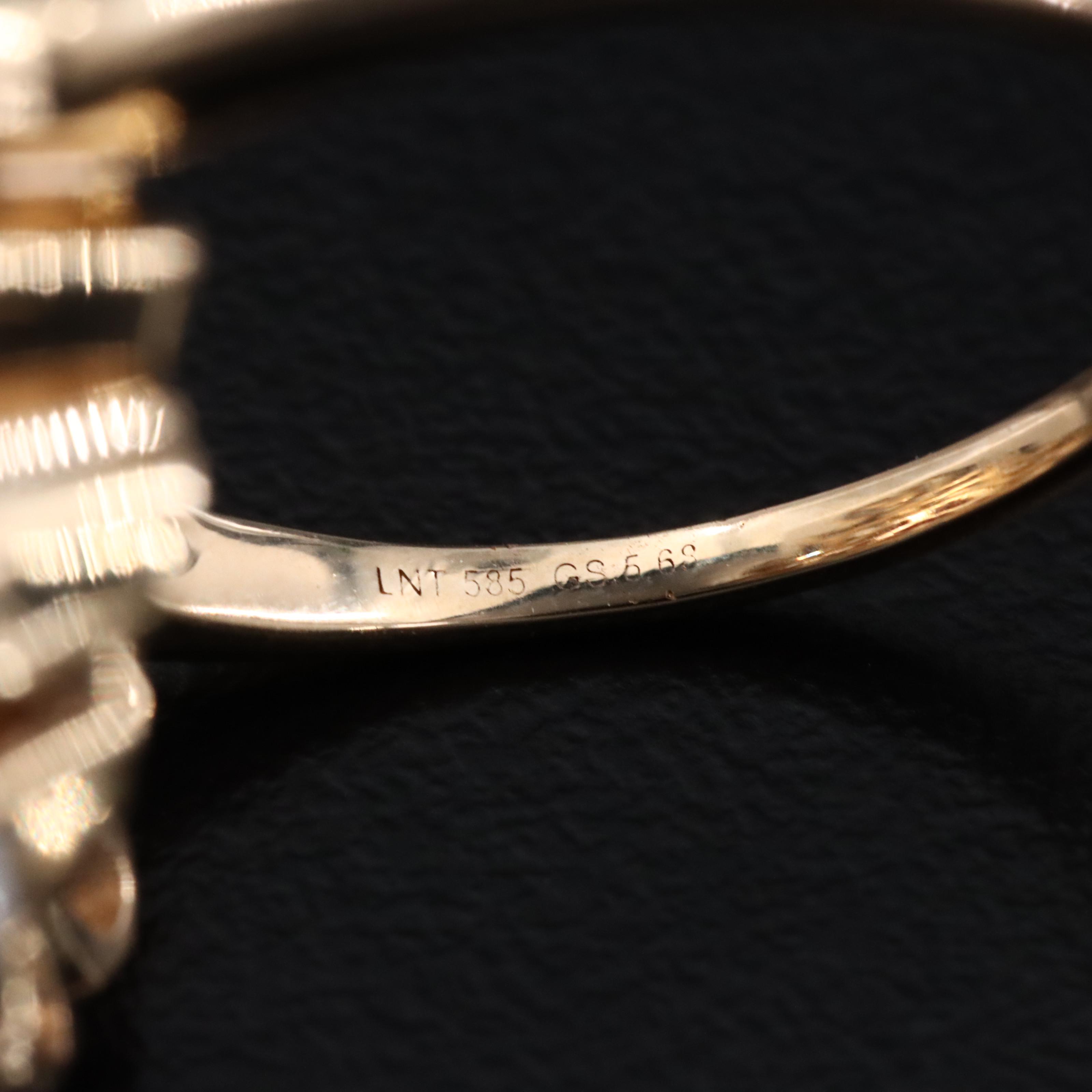 14K 2.31 CT Ruby and White Sapphire Ring with IGI Jewelry Report