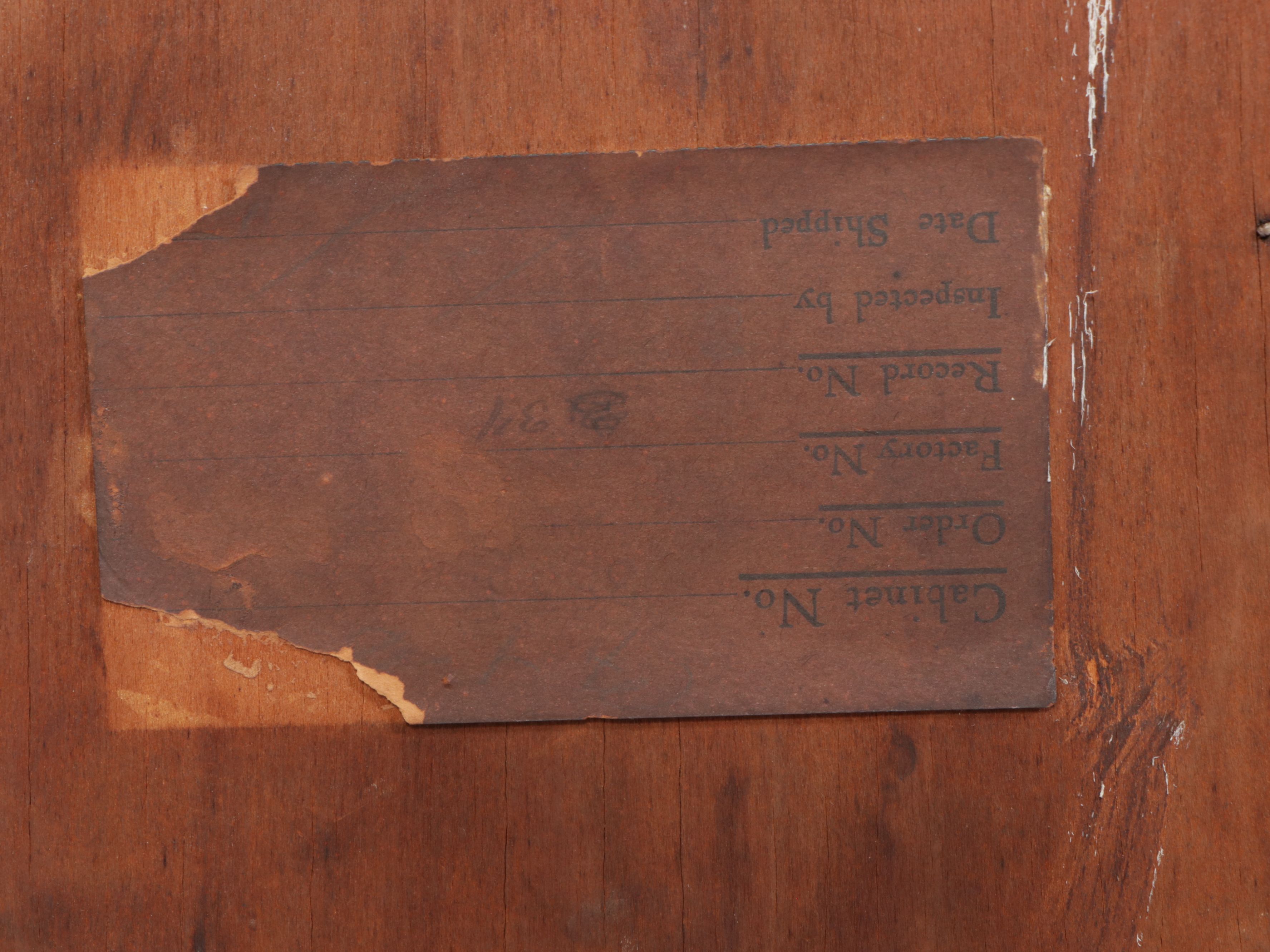 American Oak Hoosier Cabinet with Accessories, Early 20th Century