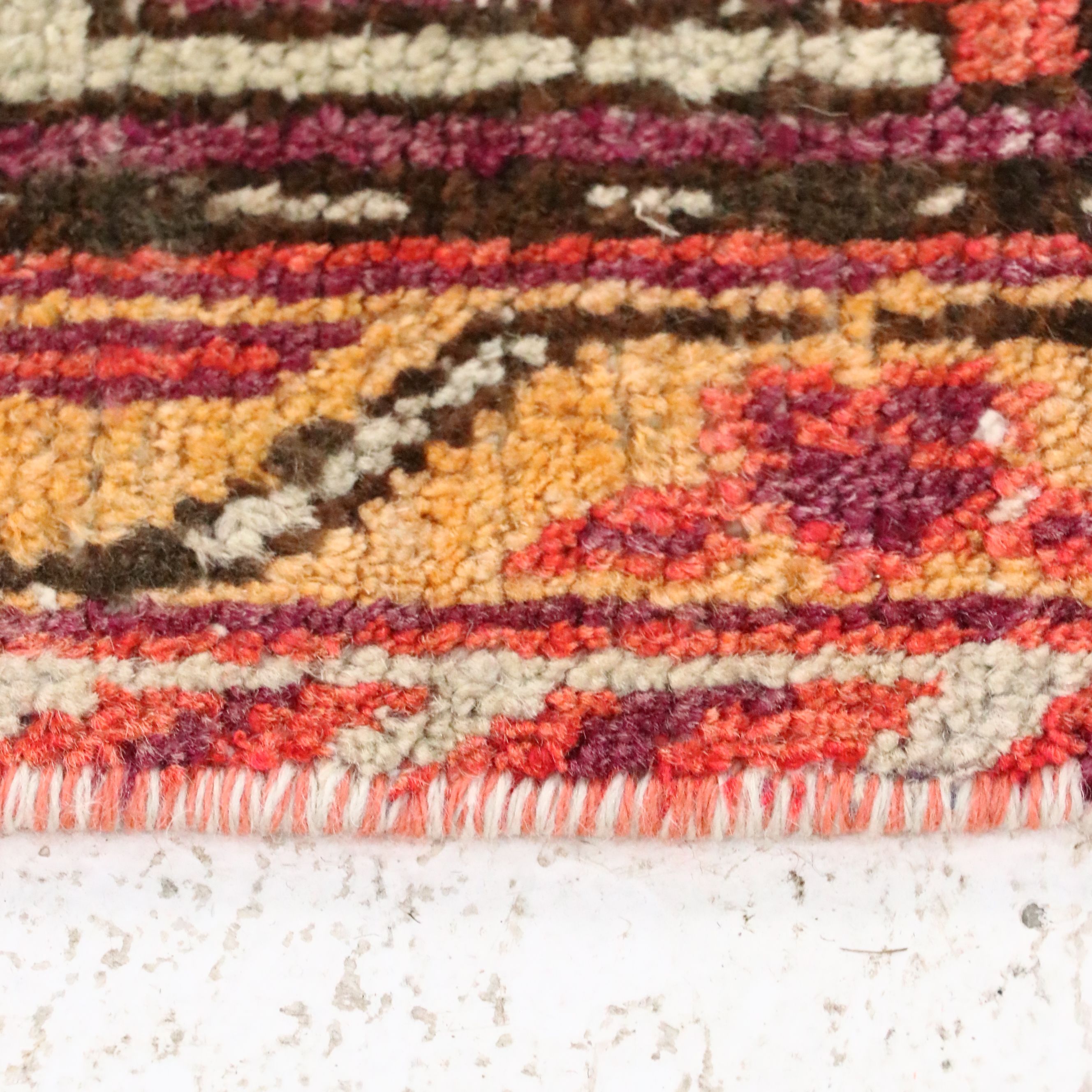 4'10 x 9'5 Hand-Knotted East Turkestan Khotan Area Rug