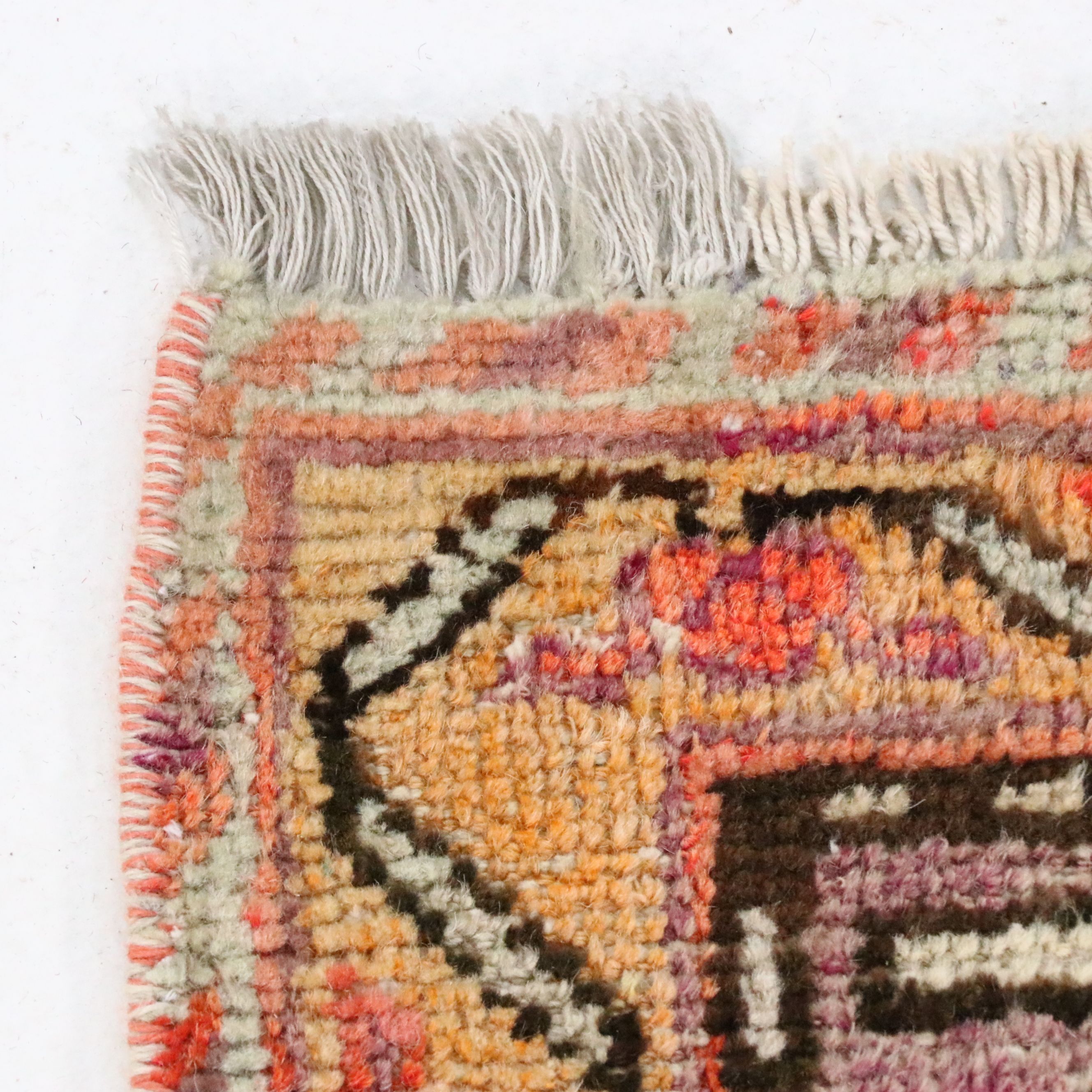 4'10 x 9'5 Hand-Knotted East Turkestan Khotan Area Rug