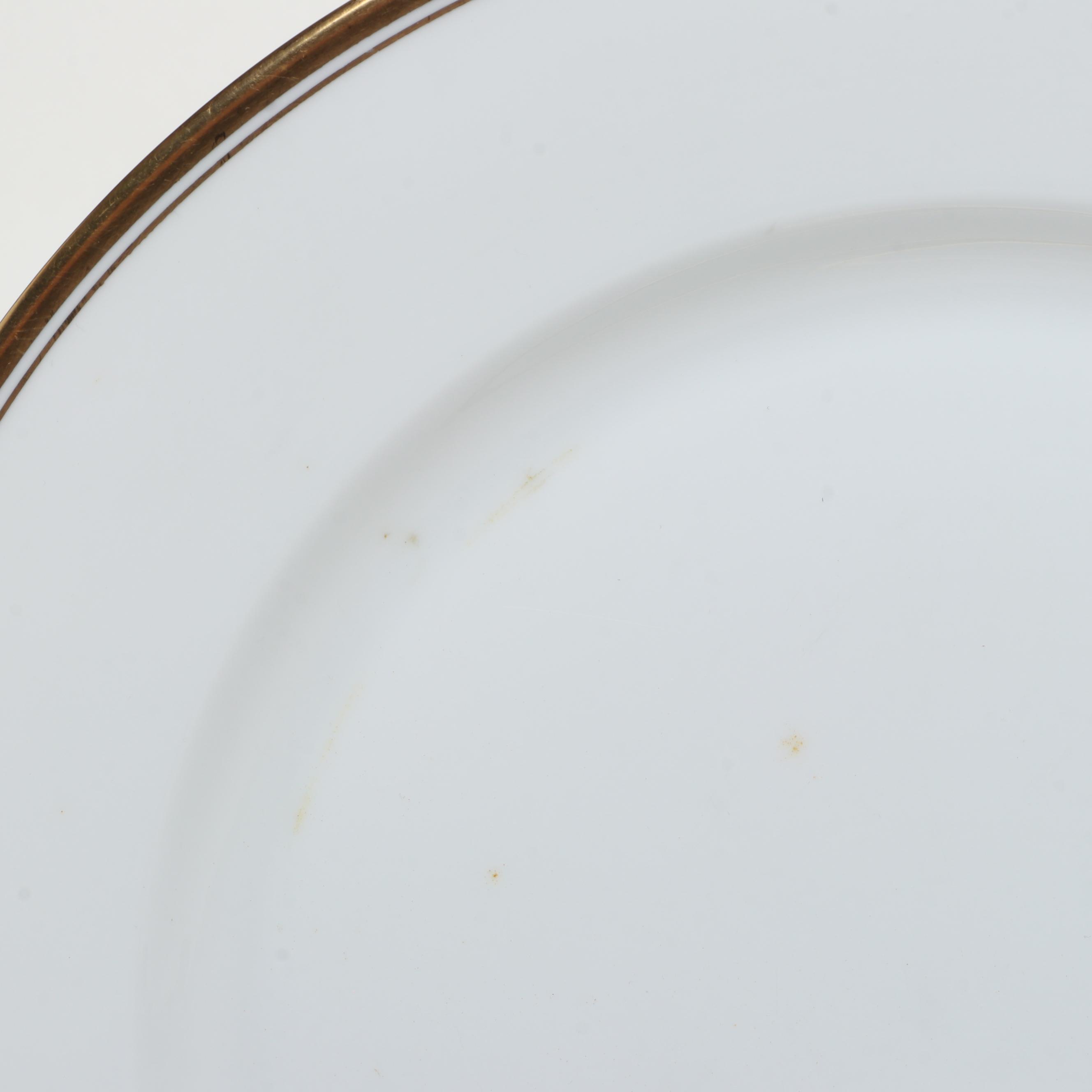 Rosenthal and Other Gilt Rimmed Porcelain Dinnerware and Serving Pieces