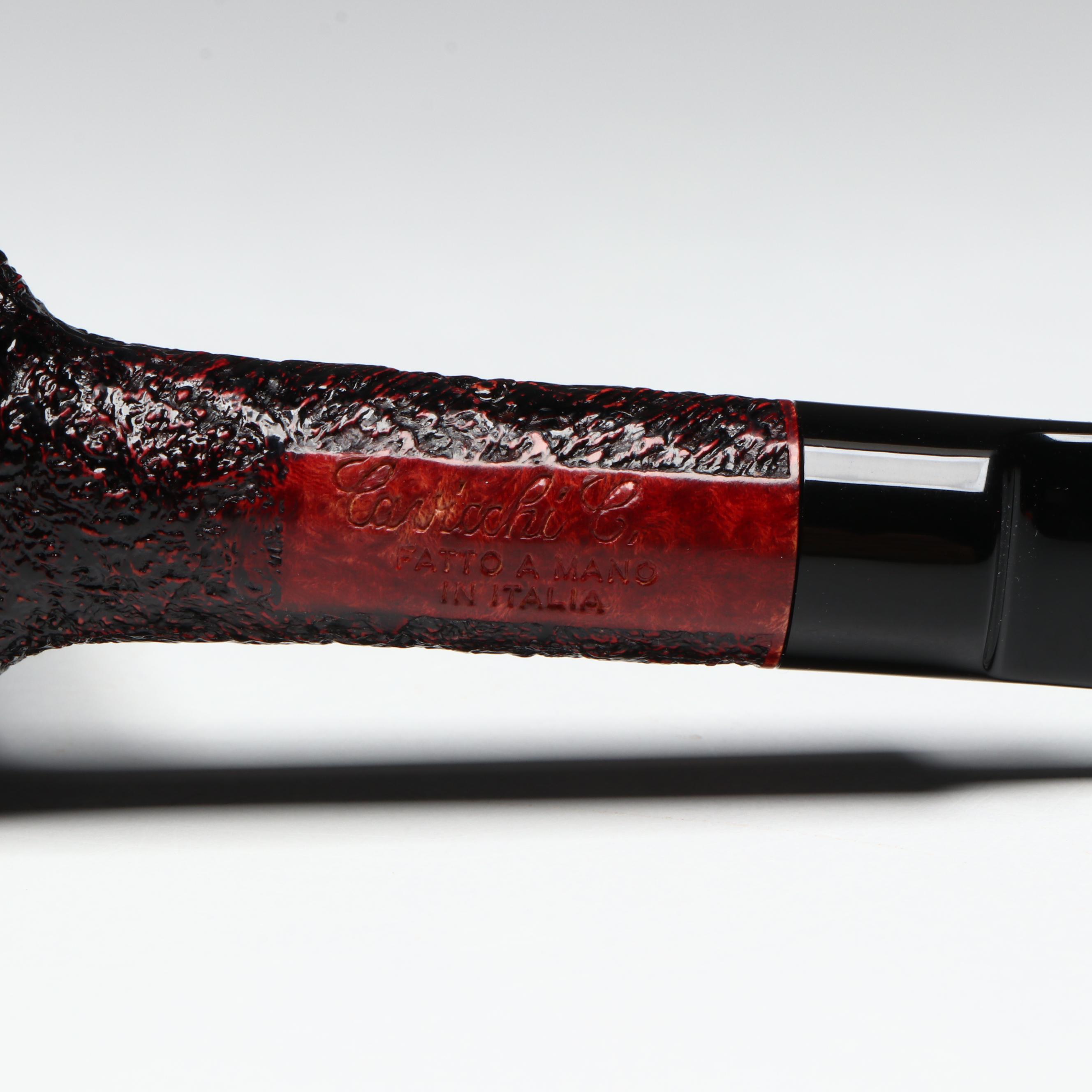 Claudio Cavicchi Italian Briar Wood Chimney Tobacco Pipe