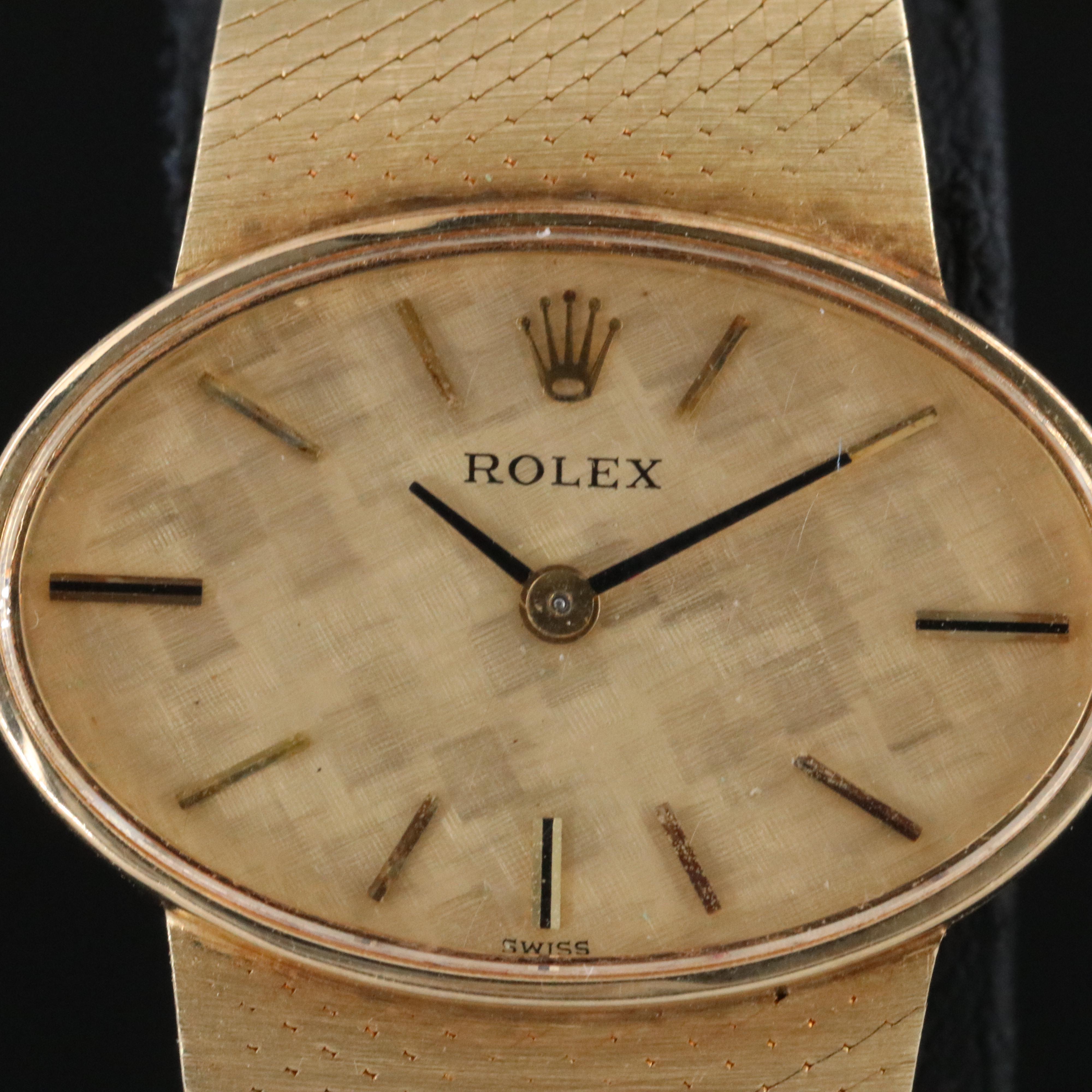 Rolex Vintage 14K 1978 Manual Wind Watch