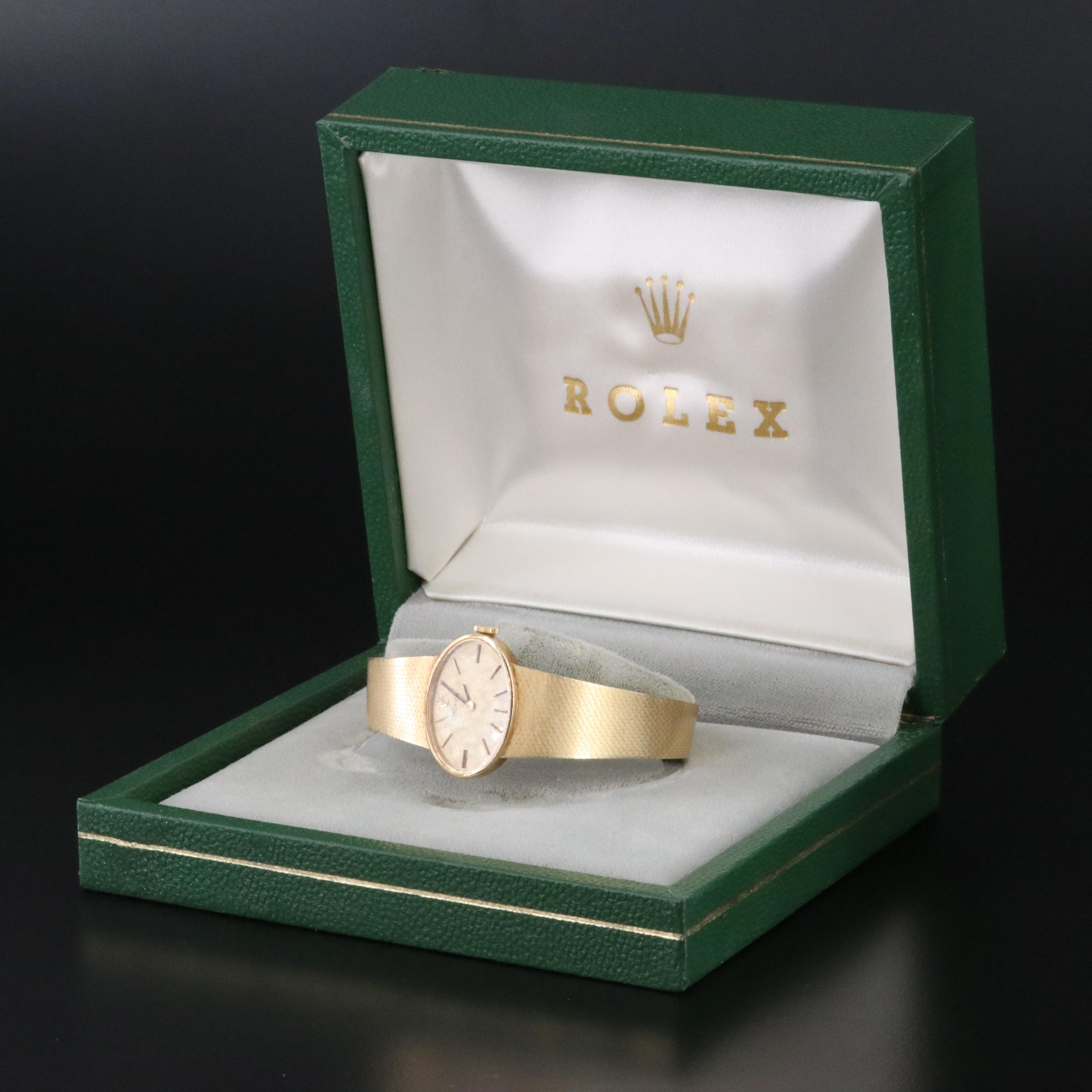 Rolex Vintage 14K 1978 Manual Wind Watch