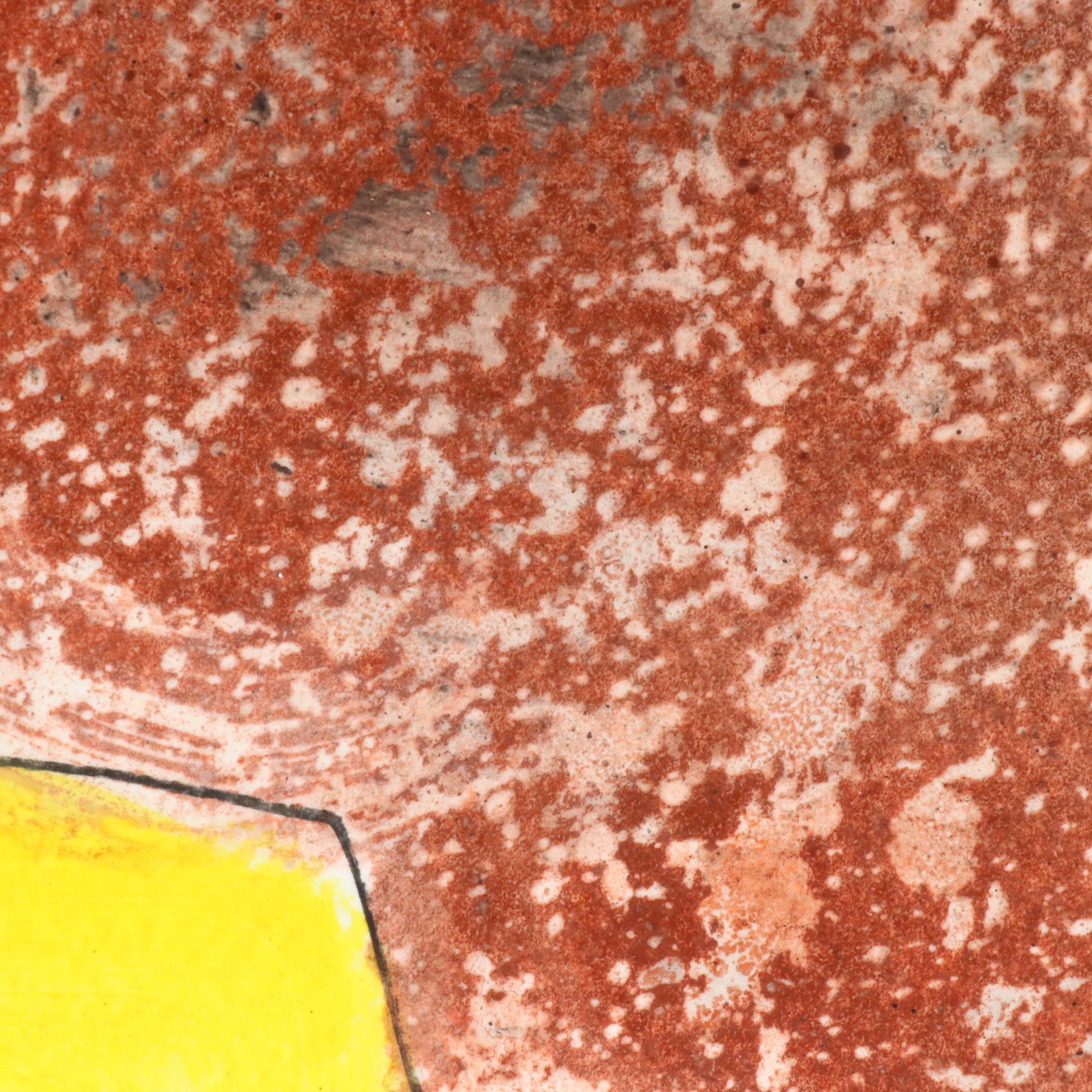 Michel Blázquez Mixed Media Painting "Untitled Abstract," 2025