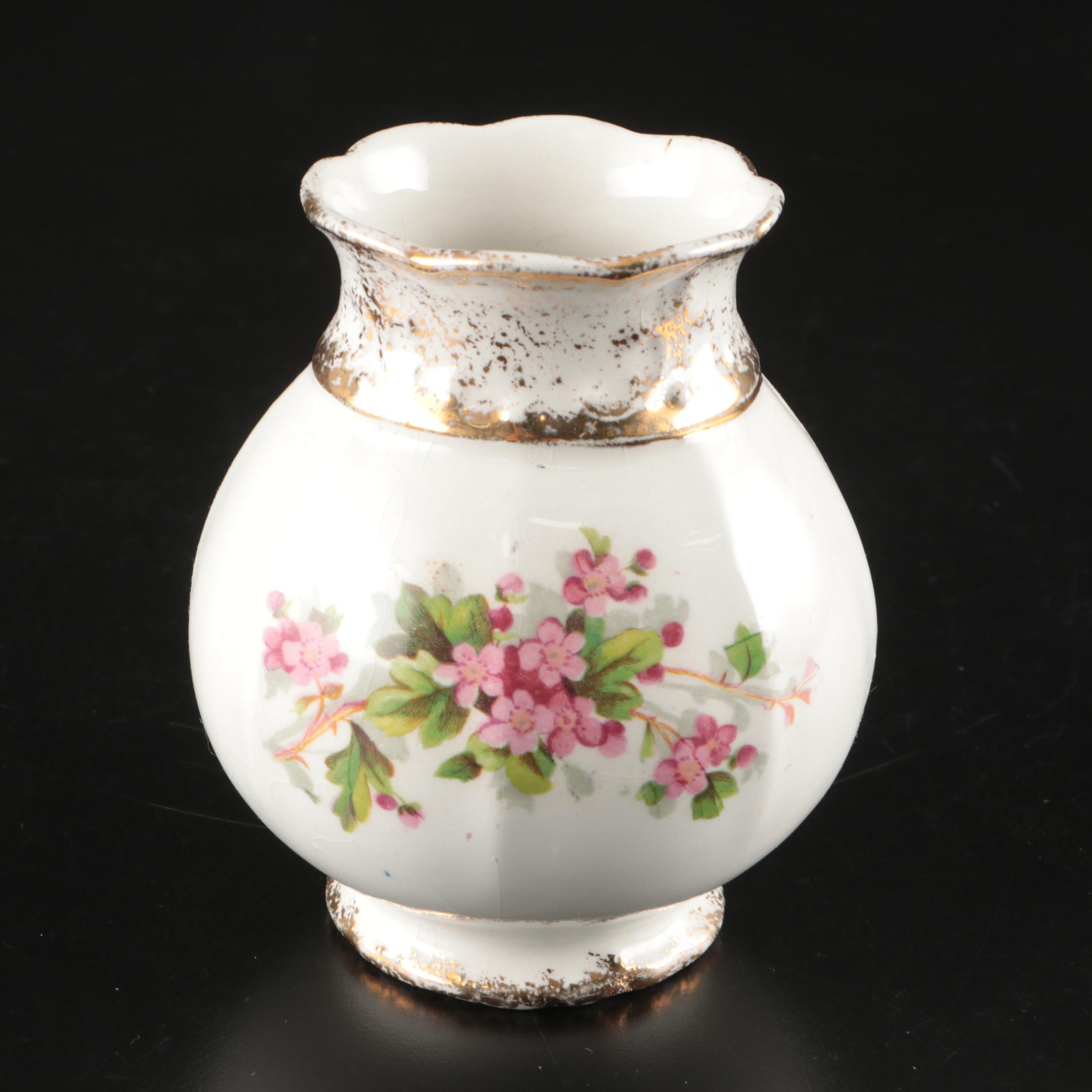 D.F. Haynes & Co. American Earthenware "Corsican" Ceramic Chamber Set