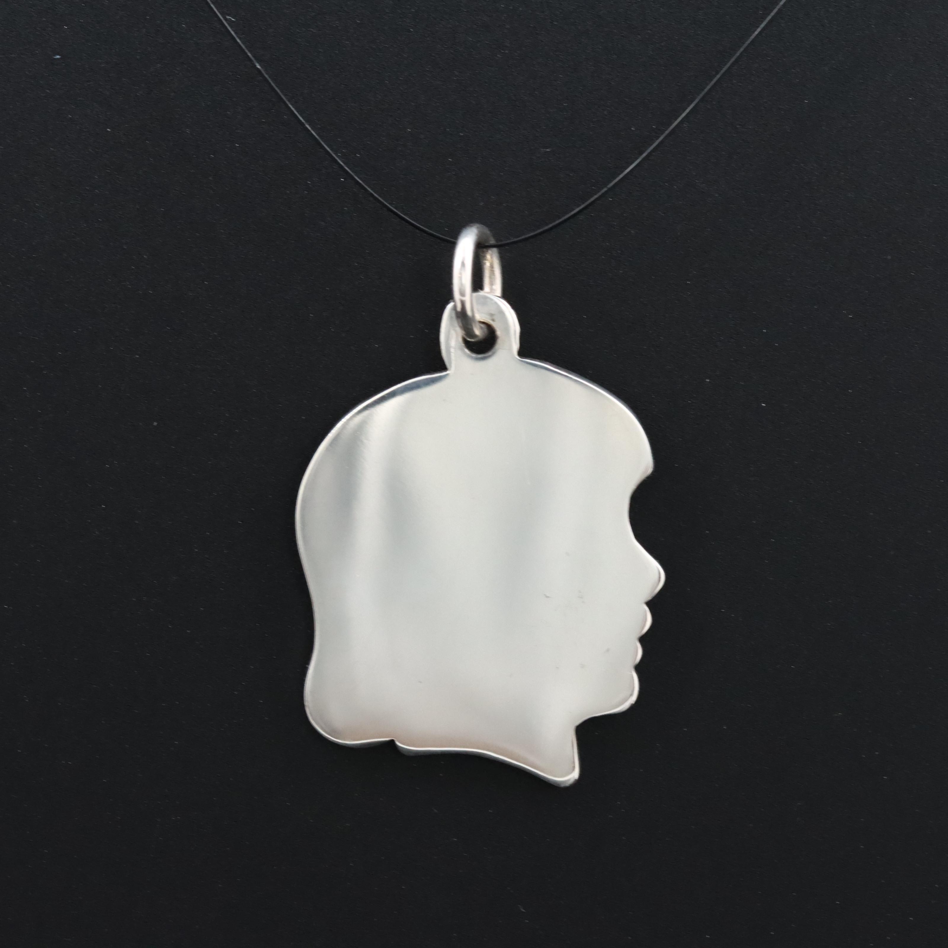 Sterling Silhouette Charm
