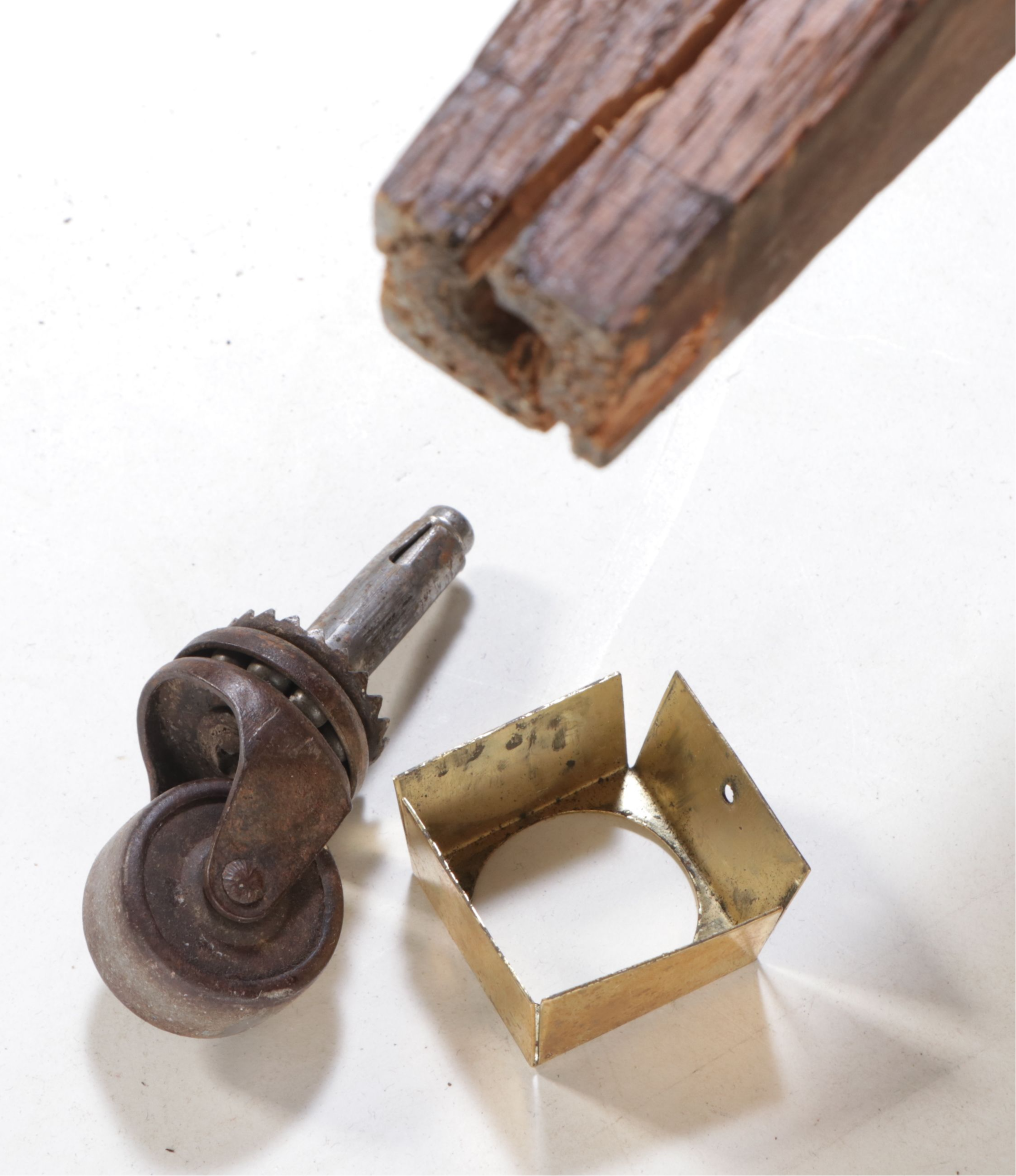 American Oak Hoosier Cabinet with Accessories, Early 20th Century