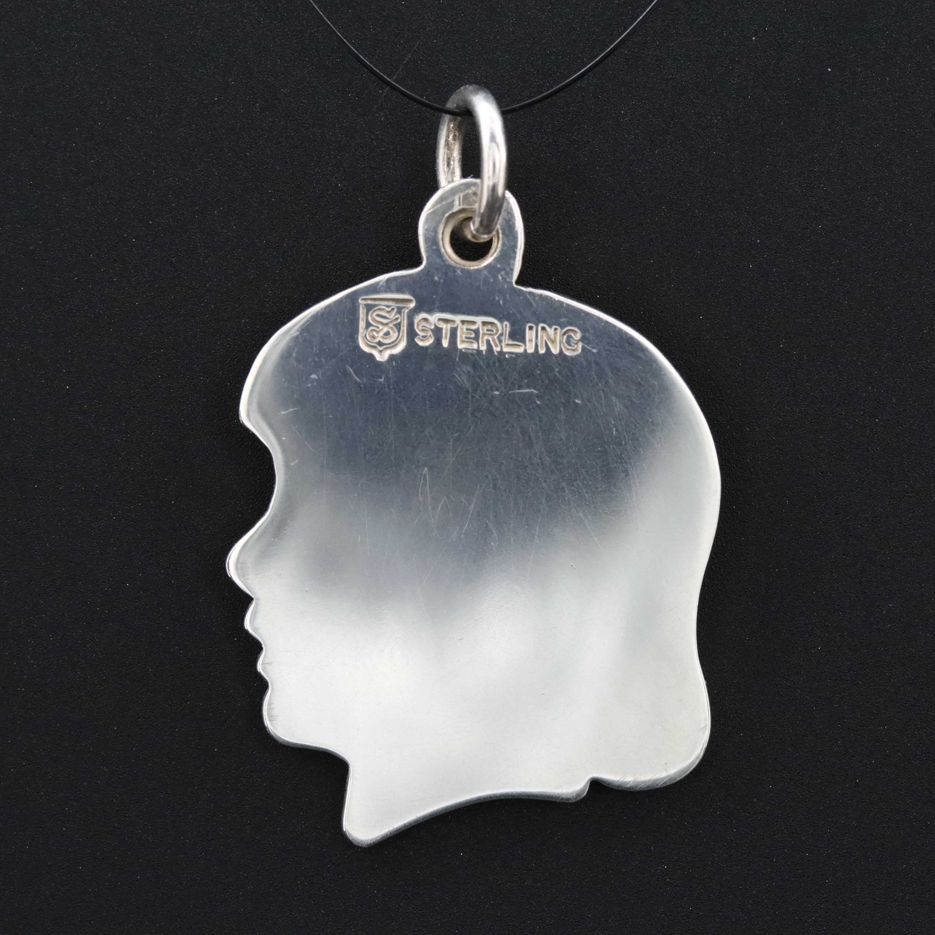 Sterling Silhouette Charm