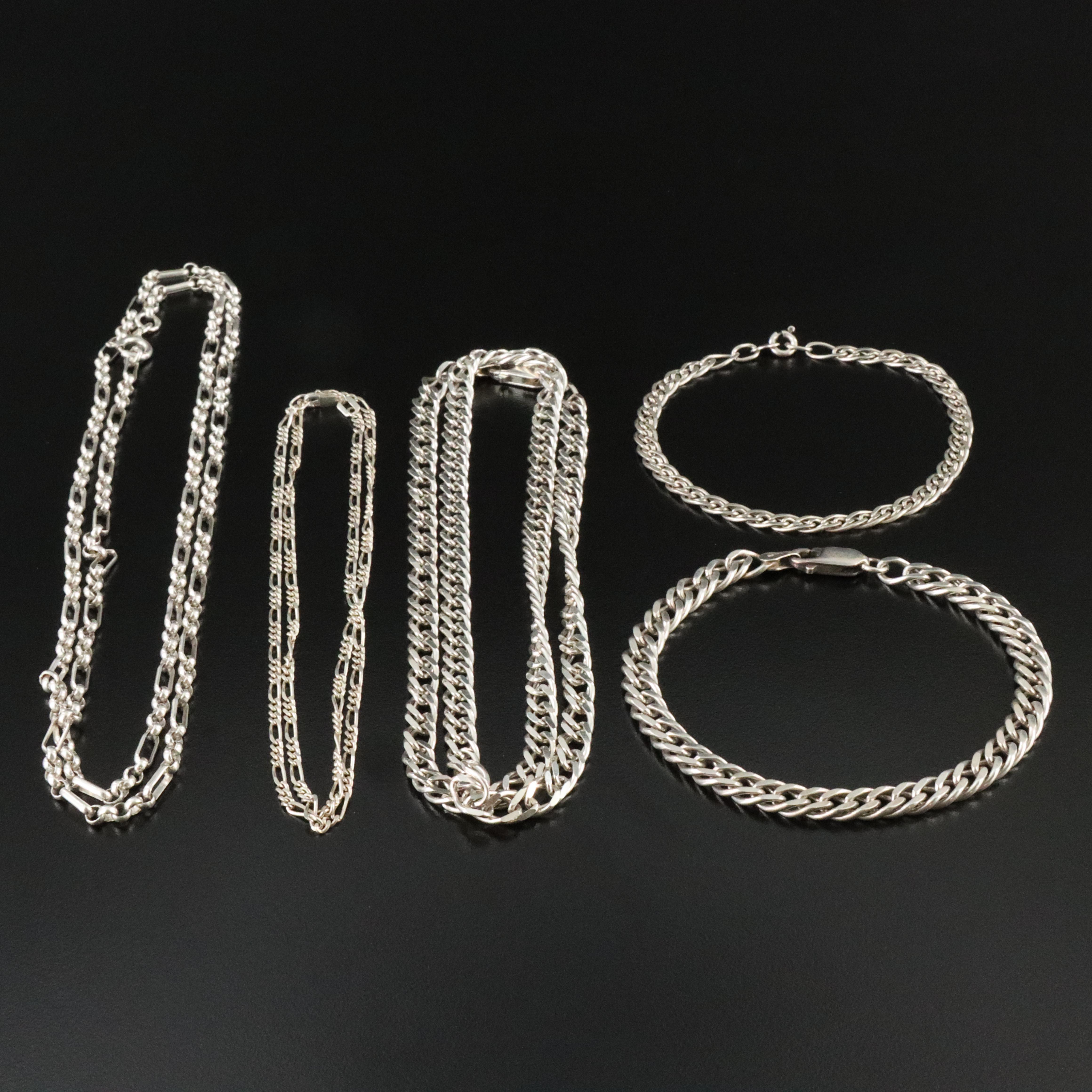 Sterling Chain Necklaces