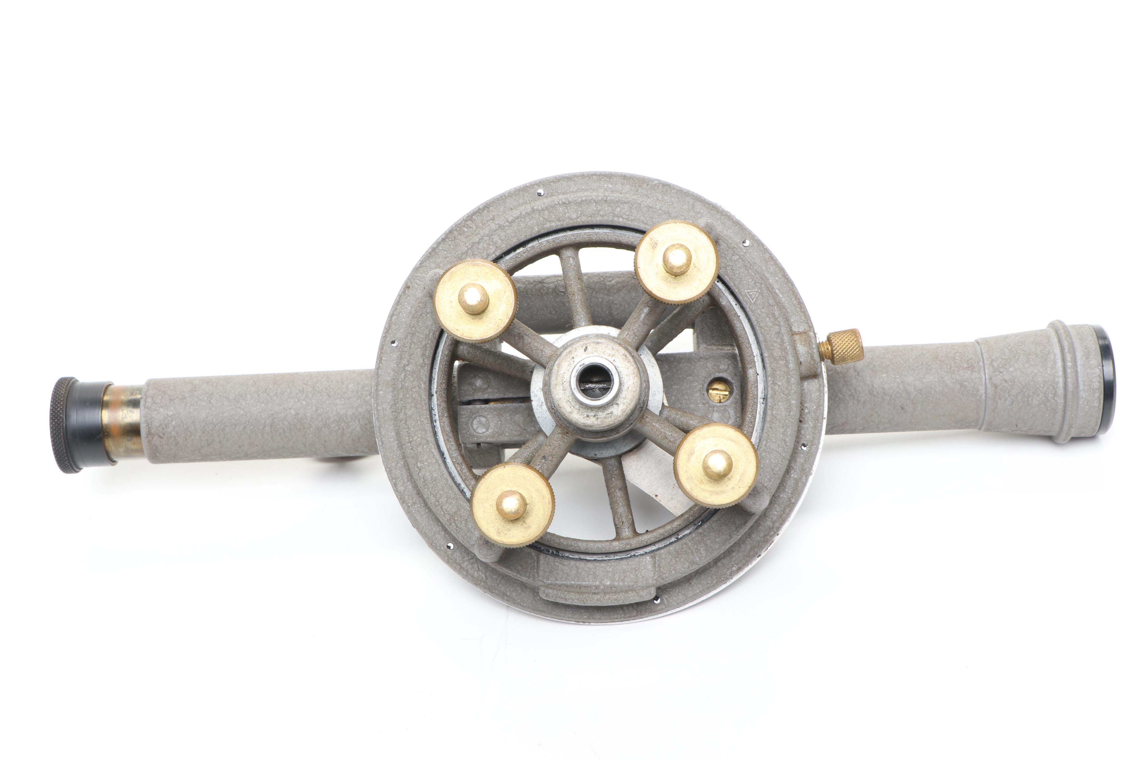 David White Instrument Co. Surveyor's Transit with Wood Case