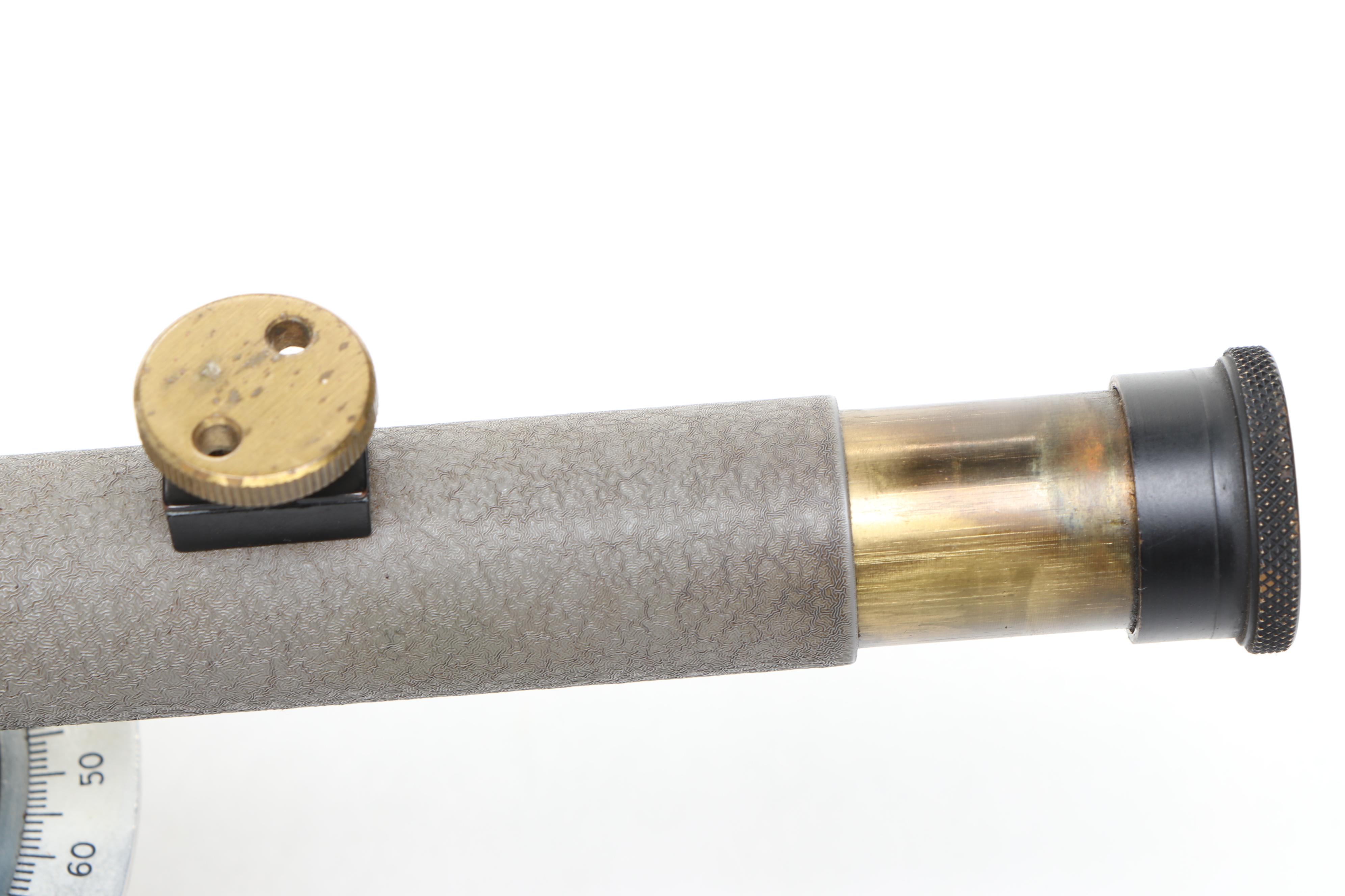 David White Instrument Co. Surveyor's Transit with Wood Case