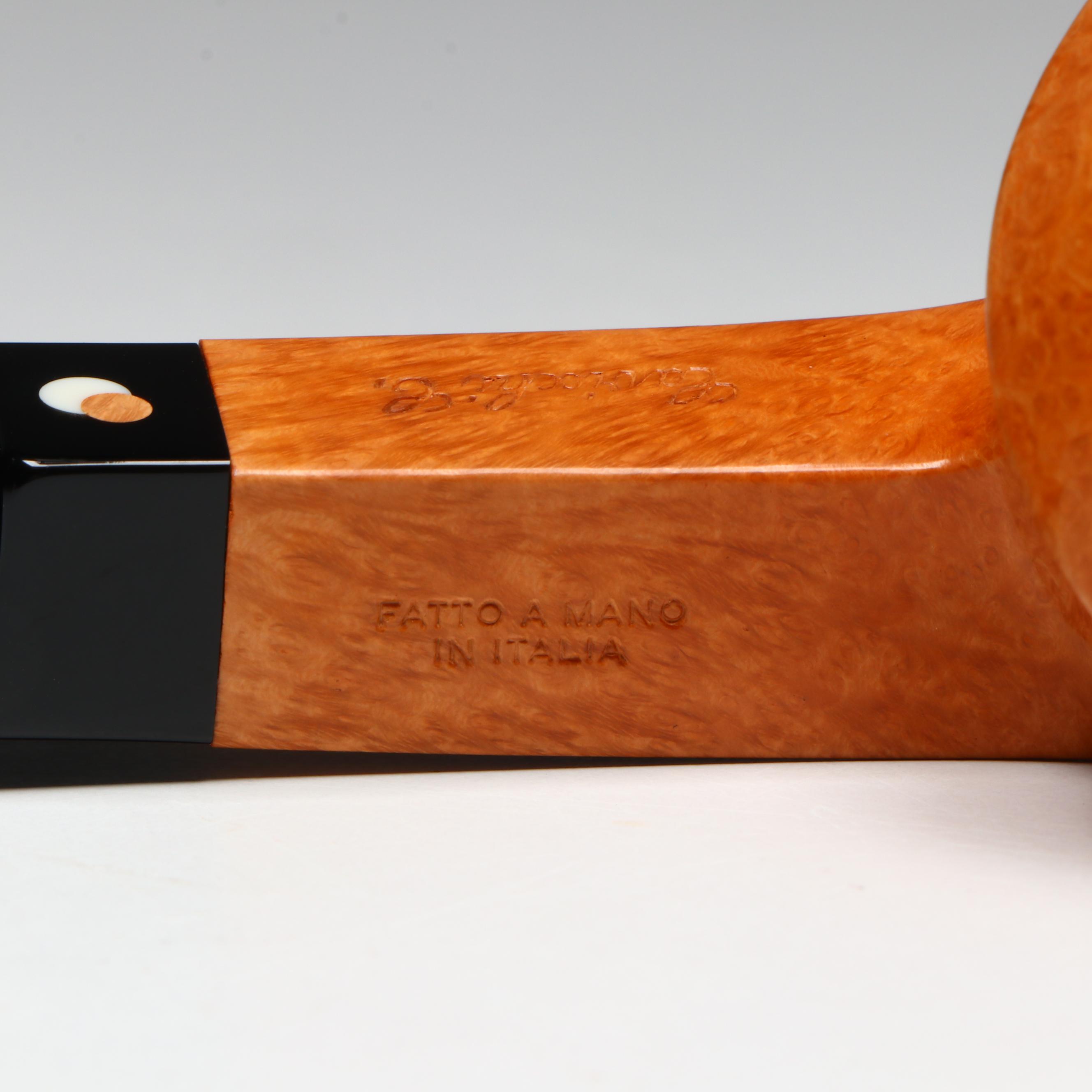 Claudio Cavicchi Italian CCCC Briar Wood Bulldog Tobacco Pipe