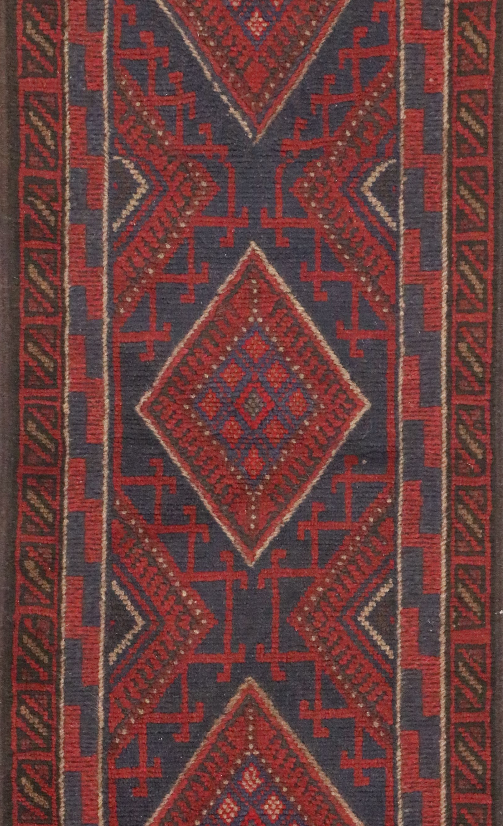 2' x 8'5 Handwoven Afghan Mashwani Carpet Runner